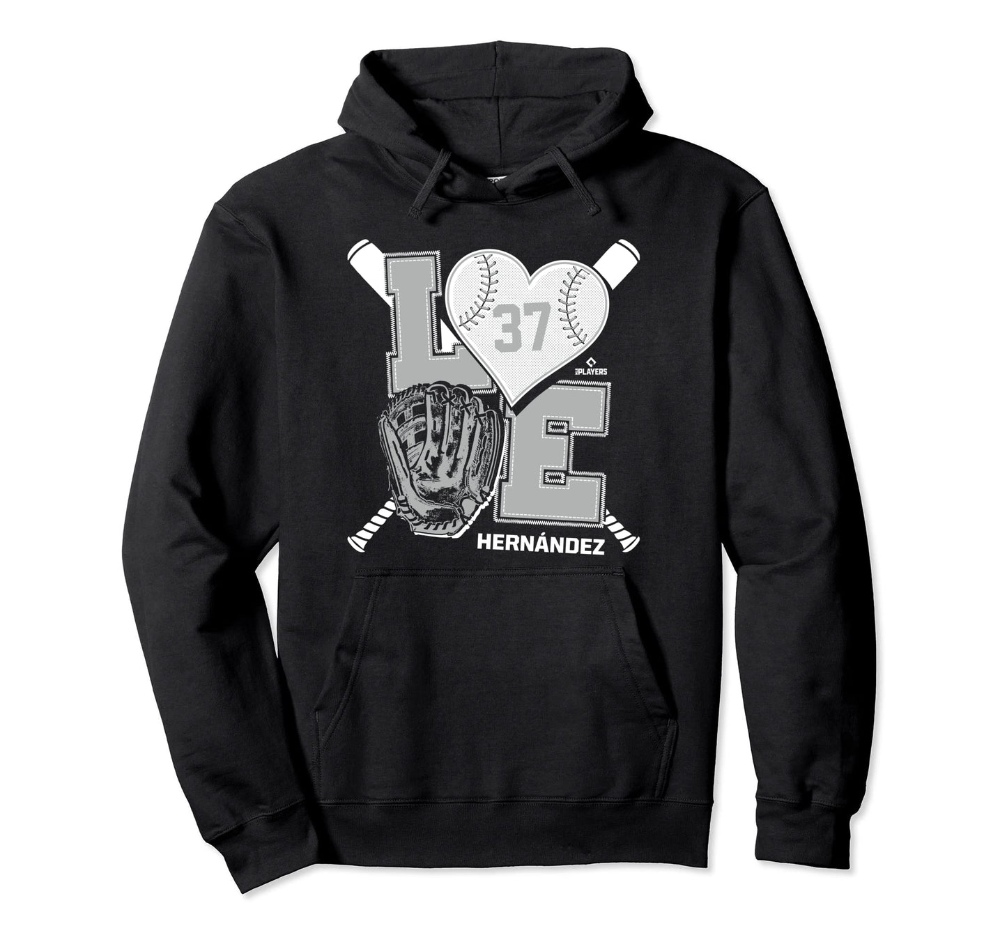 Teoscar Hernandez Is Love Toronto Baseball Hoodie - Trendy Graphic Unisex - T-Shirt, Sweatshirt, Hoodie