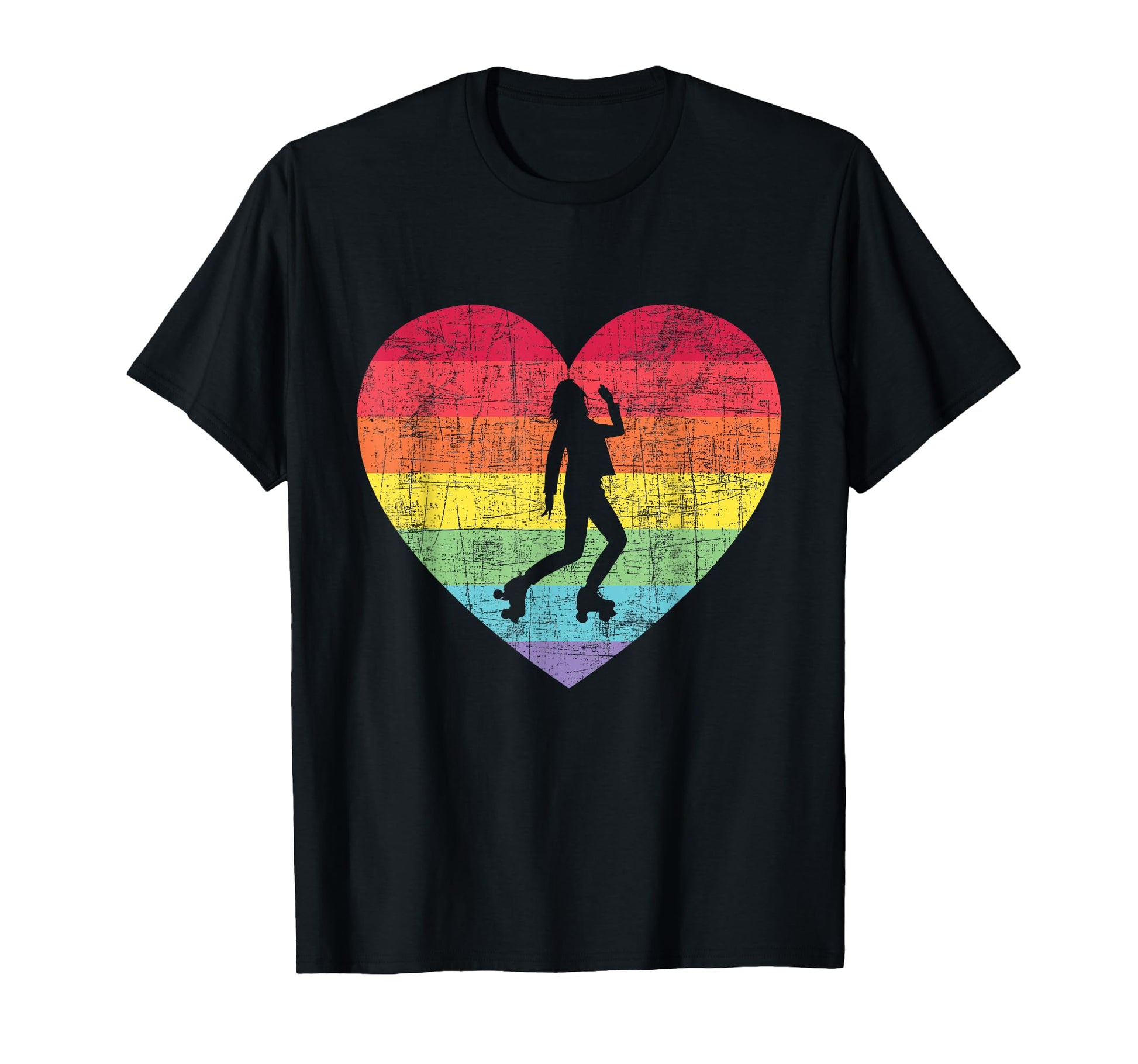 Skater Roller Skating Jammer Blocker T-Shirt - Custom Art Print for Adults - T-Shirt, Sweatshirt, Hoodie