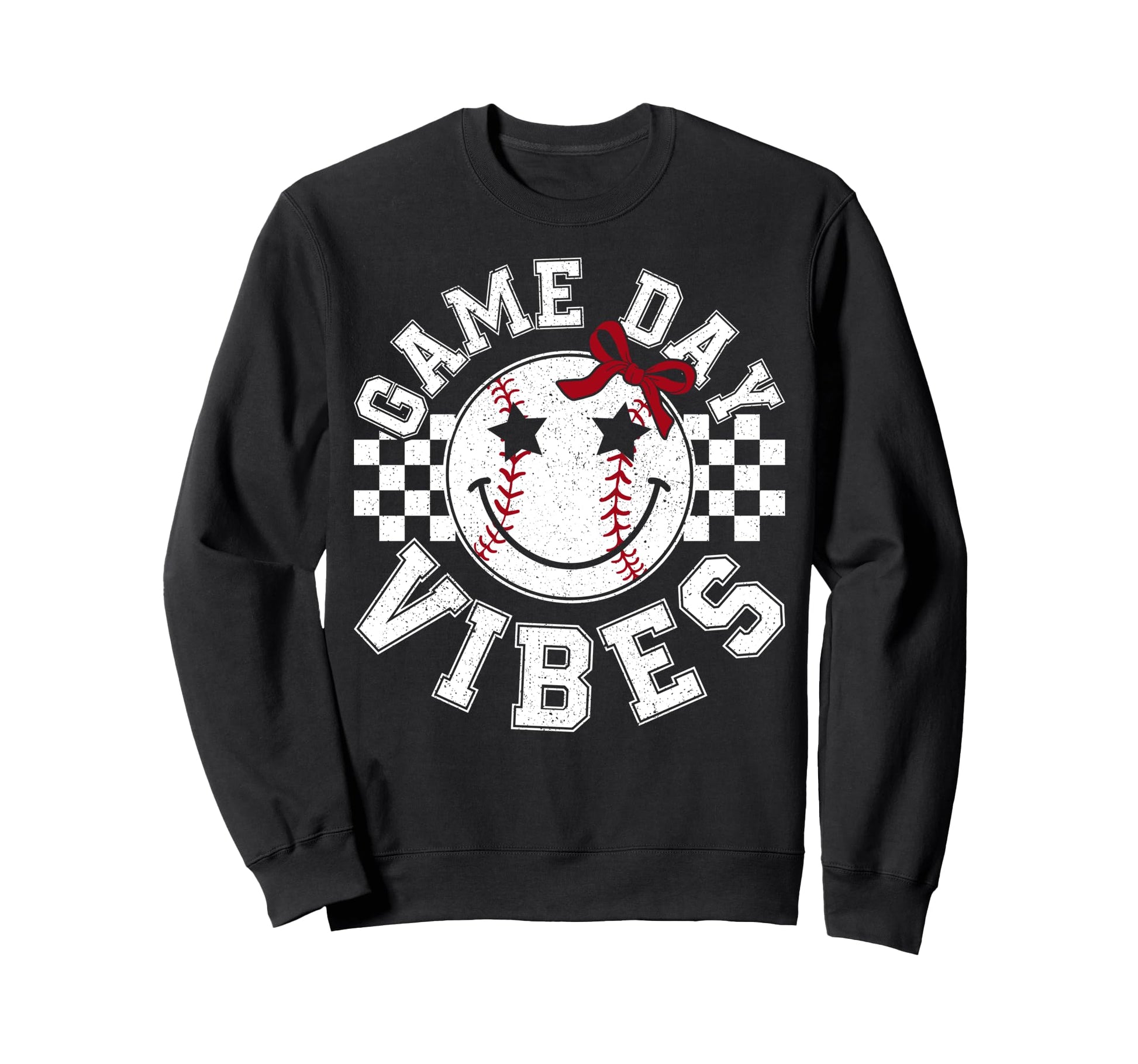 Game Day Vibes Baseball Coquette Sweatshirt - Aesthetic Graphic Men Women - T-Shirt, Sweatshirt, Hoodie