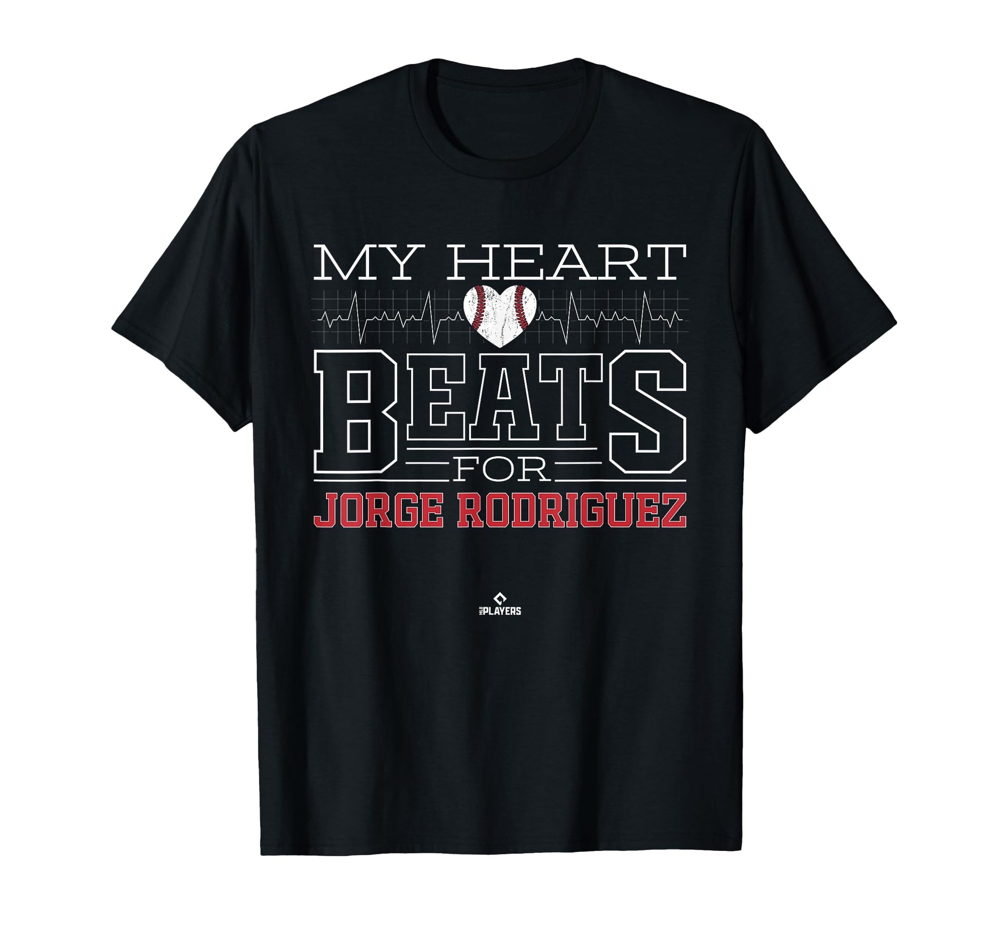 My Heart Beats Jorge Rodriguez Prospect T-Shirt - Graphic Print Men Women - T-Shirt, Sweatshirt, Hoodie