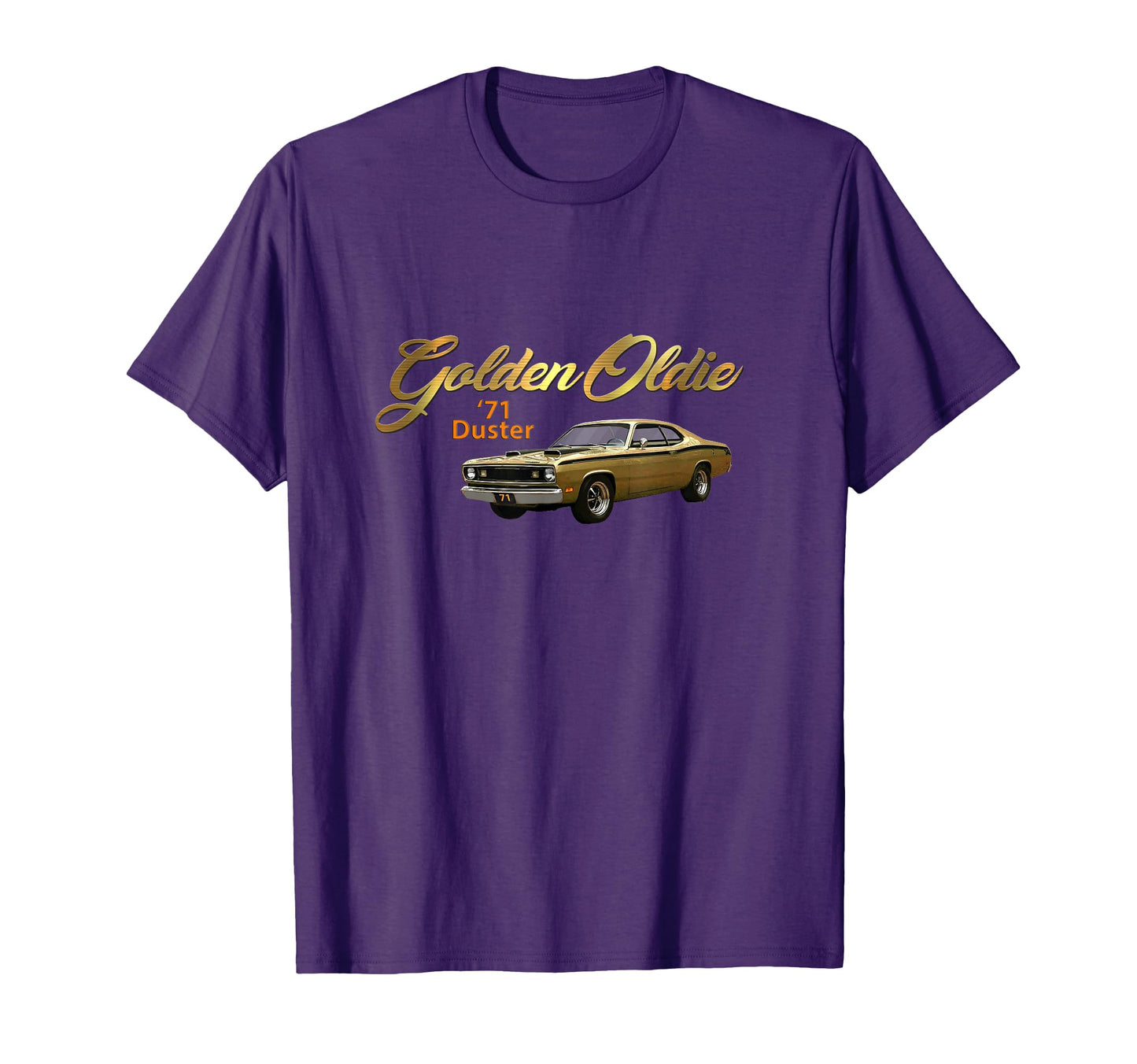 1971 Duster Car American Muscle Car T-Shirt - Novelty Apparel for Adults - T-Shirt, Sweatshirt, Hoodie