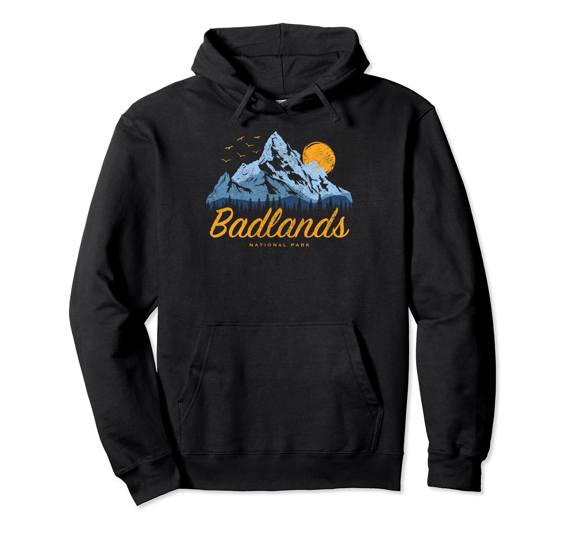 Badlands National Park Us Badlands Hoodie - Aesthetic Graphic Unisex - T-Shirt, Sweatshirt, Hoodie