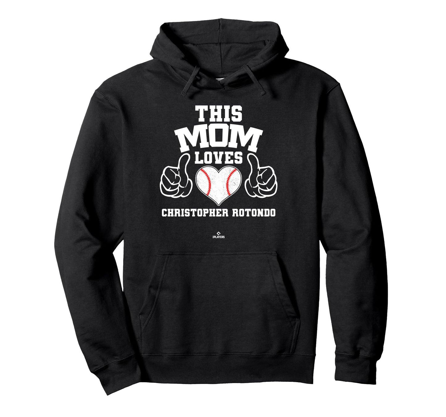 This Mom Loves Christopher Rotondo Hoodie - Minimalist Print for Adults - T-Shirt, Sweatshirt, Hoodie