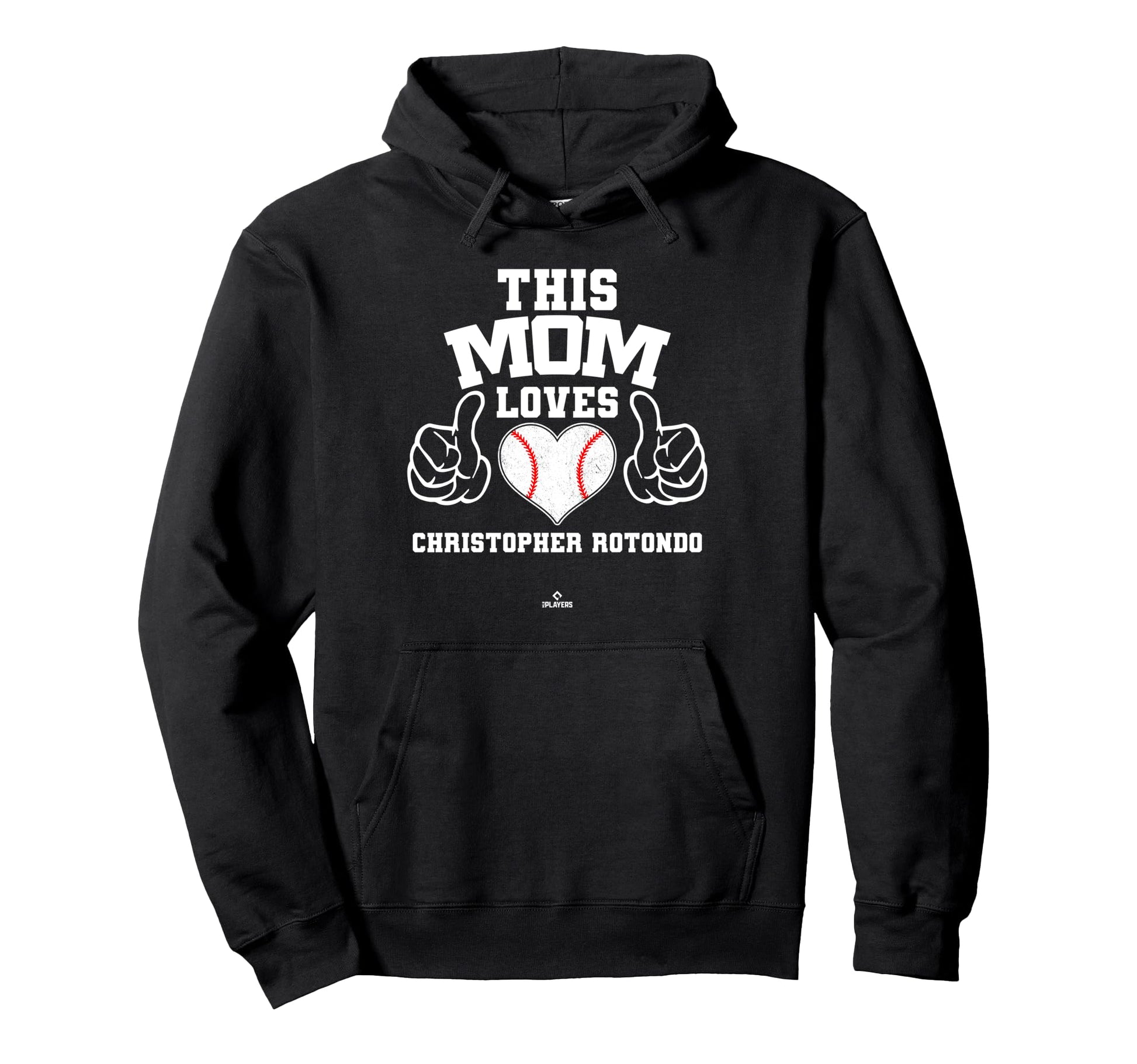 This Mom Loves Christopher Rotondo Hoodie - Minimalist Print for Adults - T-Shirt, Sweatshirt, Hoodie
