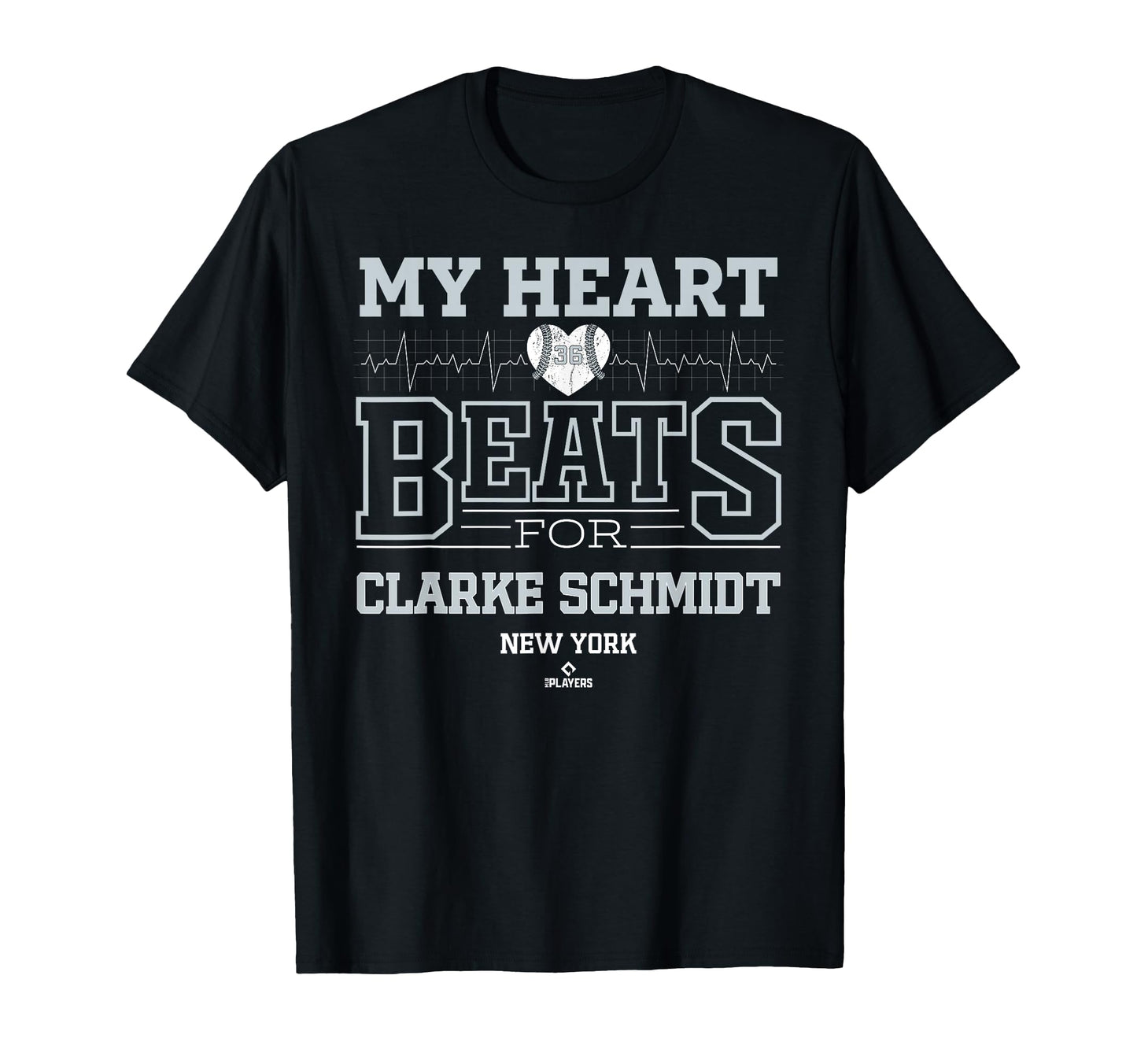 My Heart Beats Clarke Schmidt New T-Shirt - Custom Art Print Men Women - T-Shirt, Sweatshirt, Hoodie