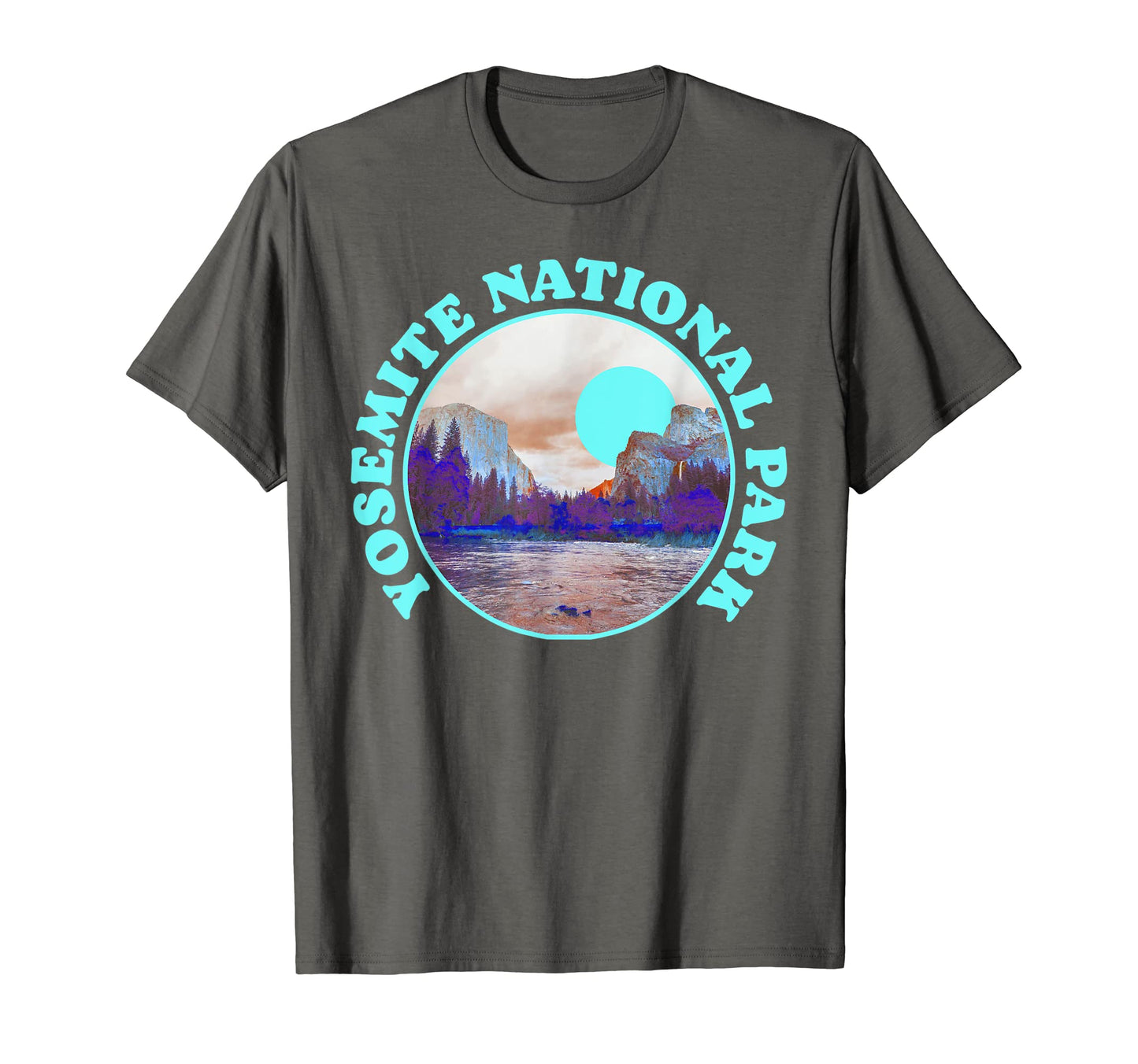 Yosemite Valley National Park Photo T-Shirt - Minimalist Print for Adults - T-Shirt, Sweatshirt, Hoodie