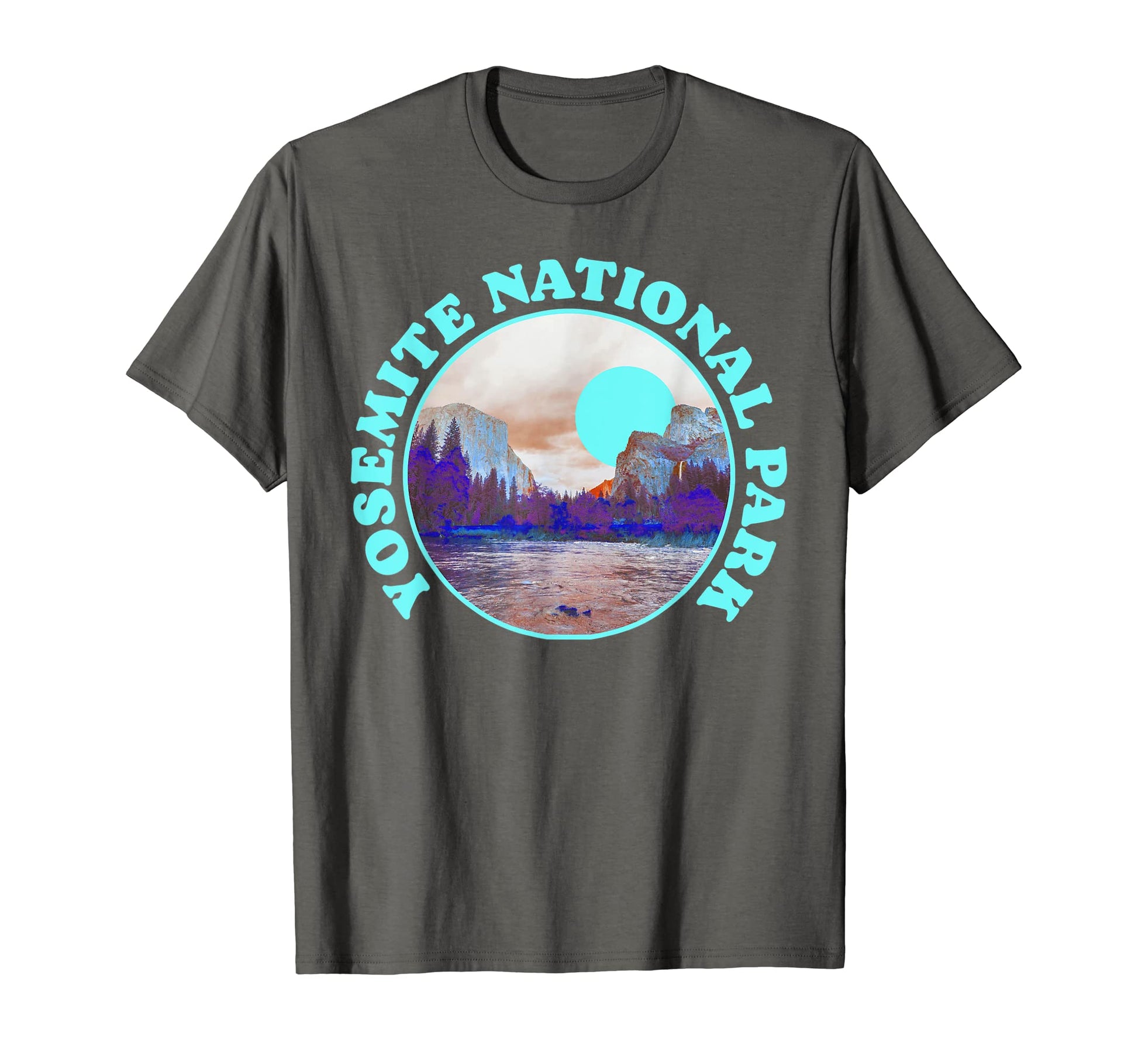 Yosemite Valley National Park Photo T-Shirt - Minimalist Print for Adults - T-Shirt, Sweatshirt, Hoodie