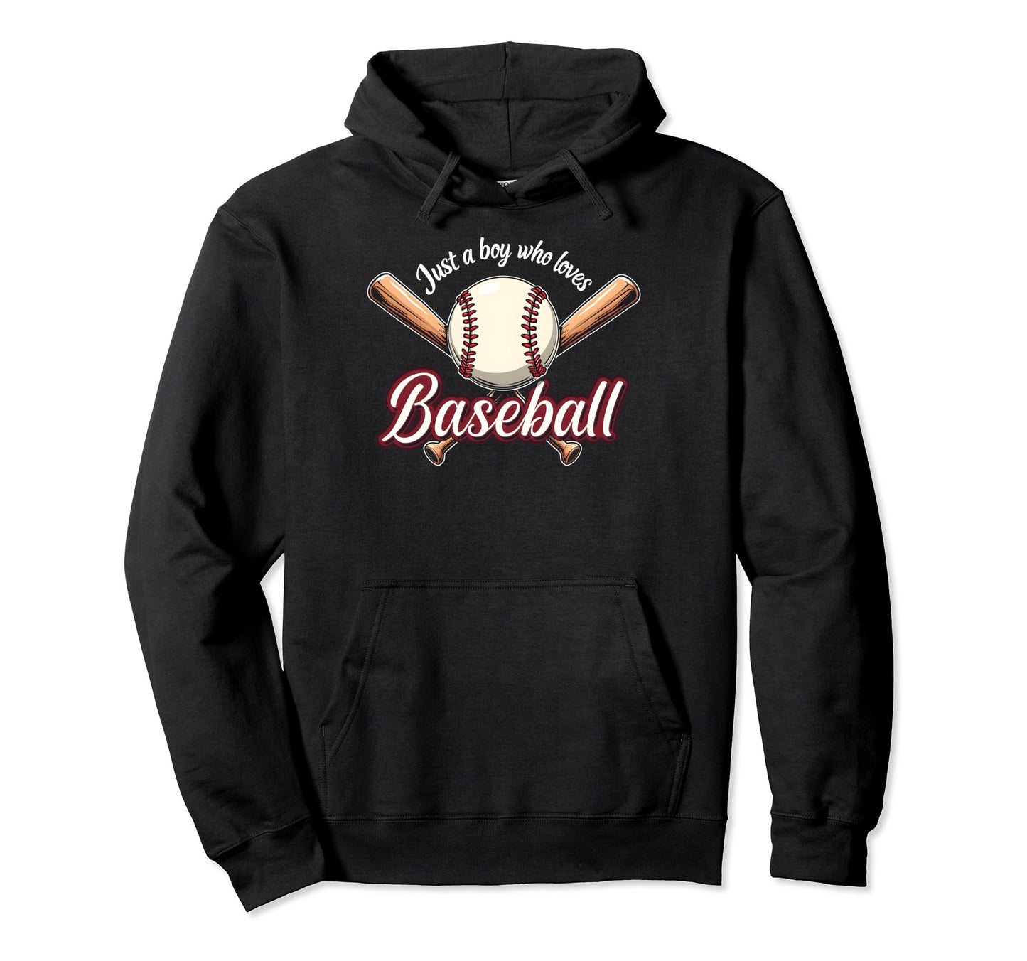 Just Who Loves Baseball Sport Lovers Hoodie - Unique Graphic for Adults - T-Shirt, Sweatshirt, Hoodie