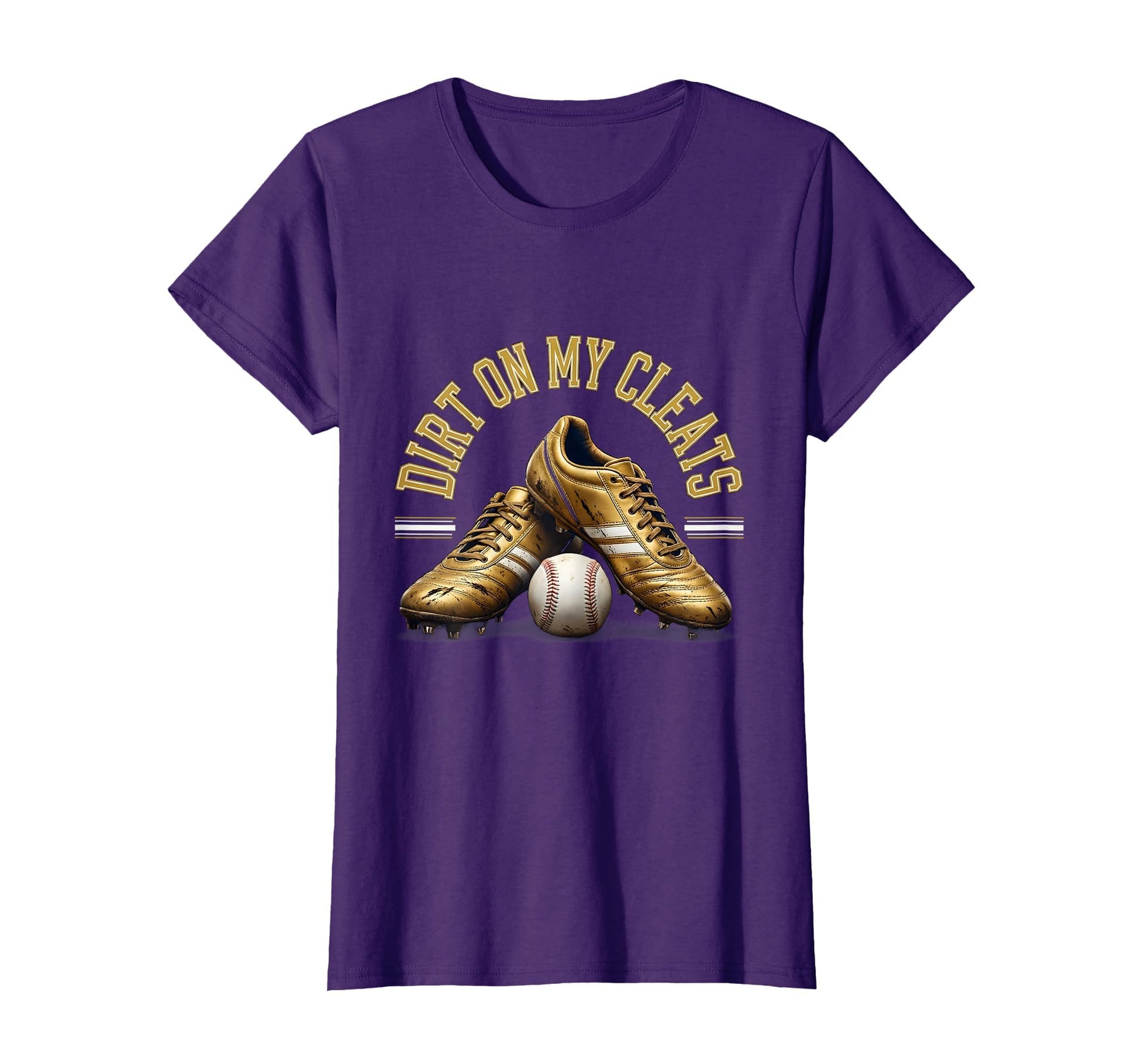 Dirt My Cleats Softball T-Shirt - Custom Art Print Men Women - T-Shirt, Sweatshirt, Hoodie