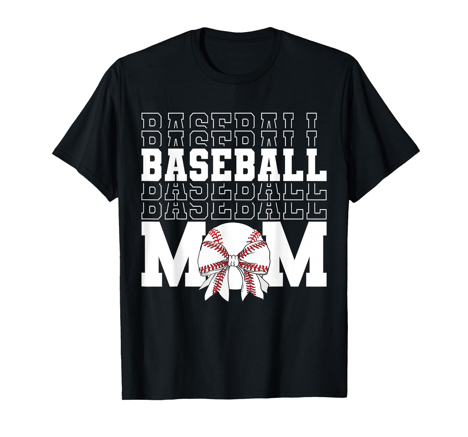 Baseball Mom Coquette Bow Game Day T-Shirt - Aesthetic Graphic Unisex - T-Shirt, Sweatshirt, Hoodie