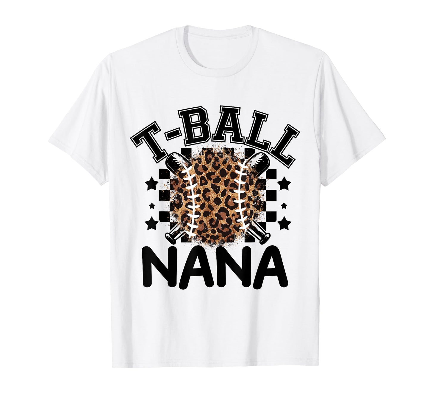 T Ball Teeball Nana Leopard Cheetah T-Shirt - Streetwear Style for Adults - T-Shirt, Sweatshirt, Hoodie
