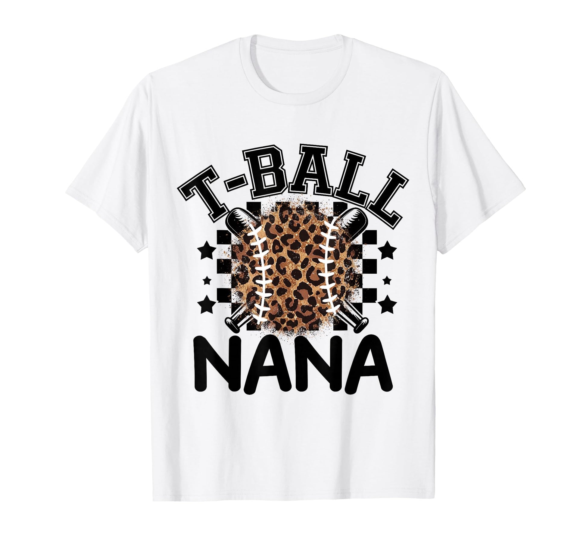 T Ball Teeball Nana Leopard Cheetah T-Shirt - Streetwear Style for Adults - T-Shirt, Sweatshirt, Hoodie