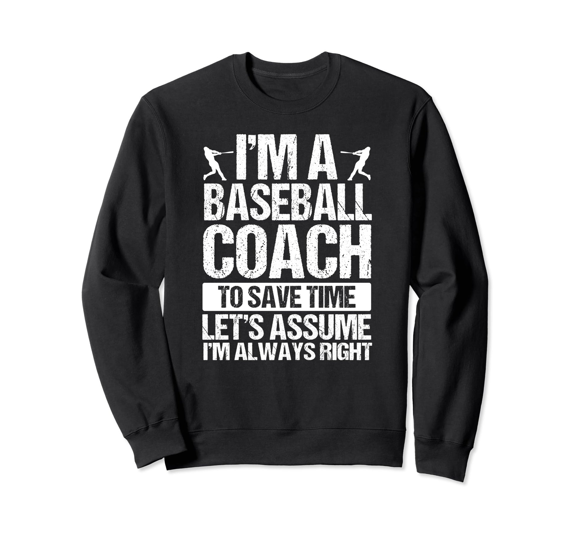 Baseball Coaching Birthday No Sweatshirt - Novelty Apparel for Adults - T-Shirt, Sweatshirt, Hoodie