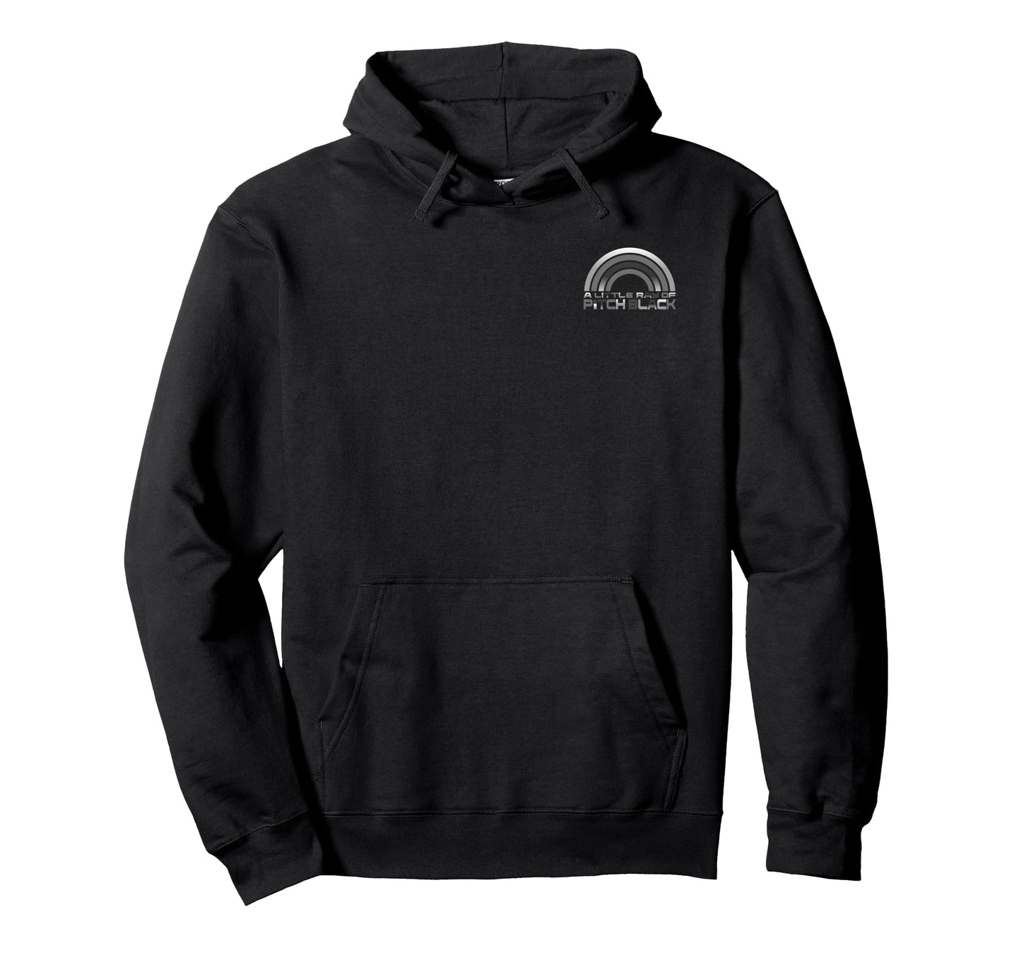 Little Ray Pitch Black Hoodie - Graphic Print Unisex - T-Shirt, Sweatshirt, Hoodie