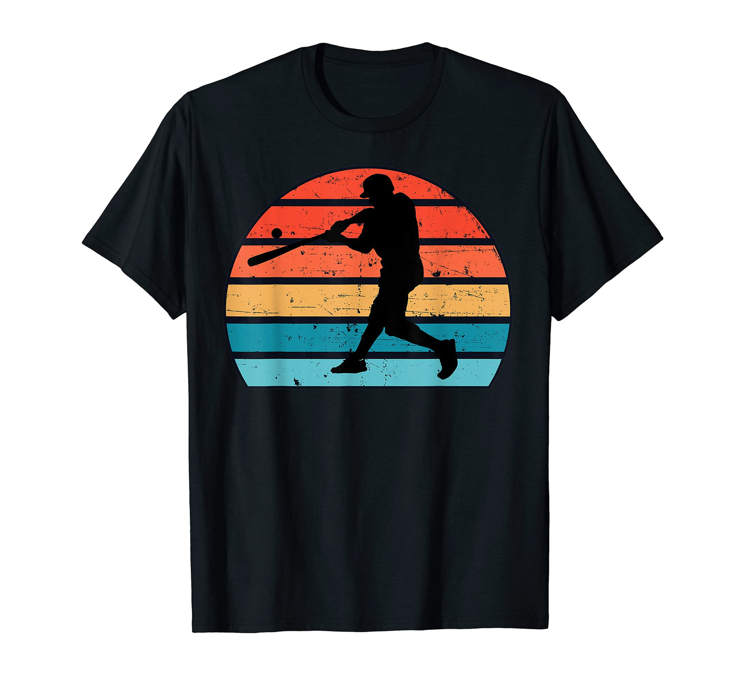 Baseball Player Athlete Silhouette Image T-Shirt - Minimalist Print Unisex - T-Shirt, Sweatshirt, Hoodie