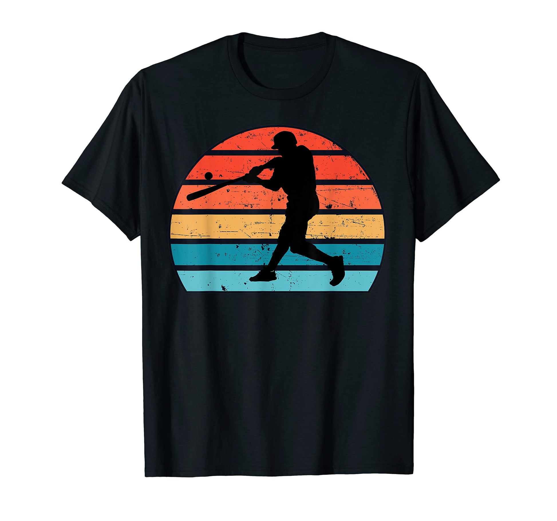 Baseball Player Athlete Silhouette Image T-Shirt - Minimalist Print Unisex - T-Shirt, Sweatshirt, Hoodie