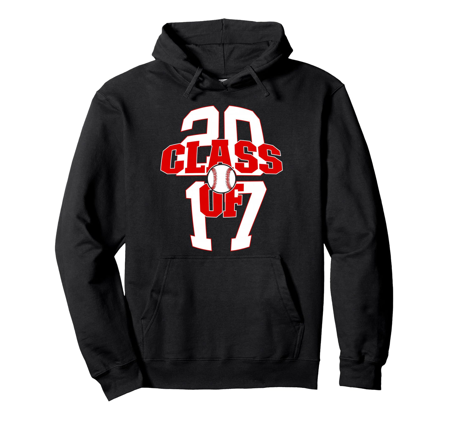 9 Years Class 2017 Baseball 9Th Hoodie - Custom Art Print for Adults - T-Shirt, Sweatshirt, Hoodie