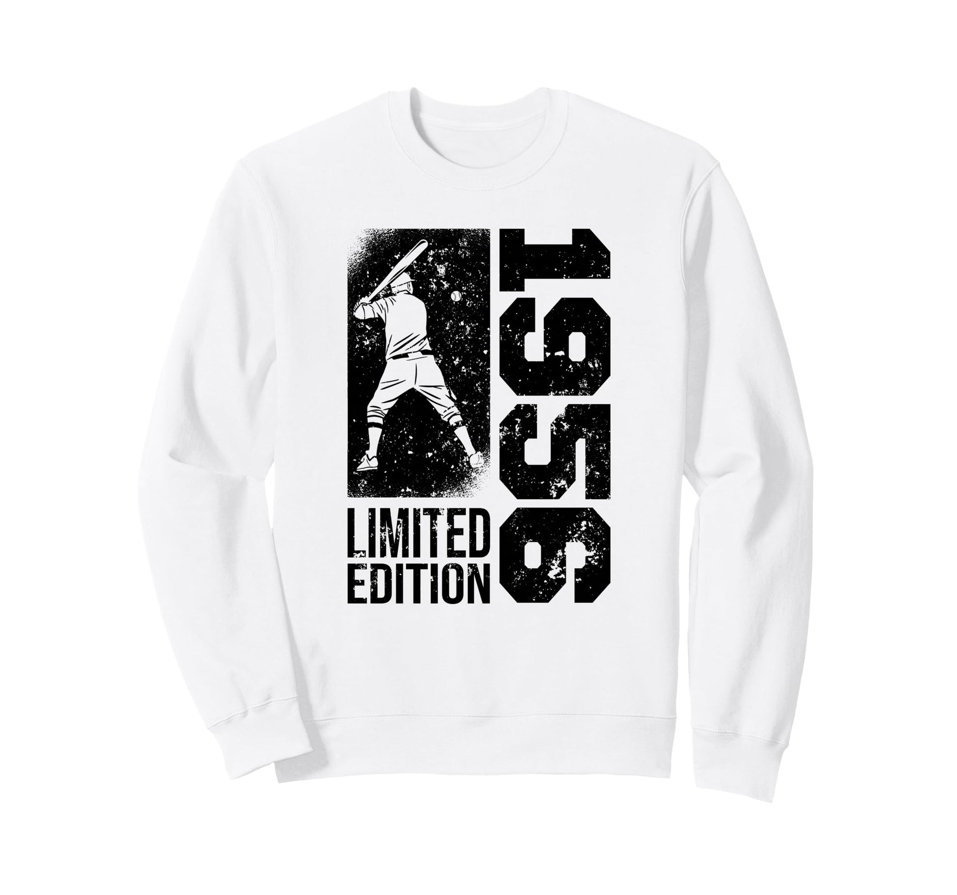 Baseball Player Born 1956 Birthday Sweatshirt - Aesthetic Graphic Unisex - T-Shirt, Sweatshirt, Hoodie