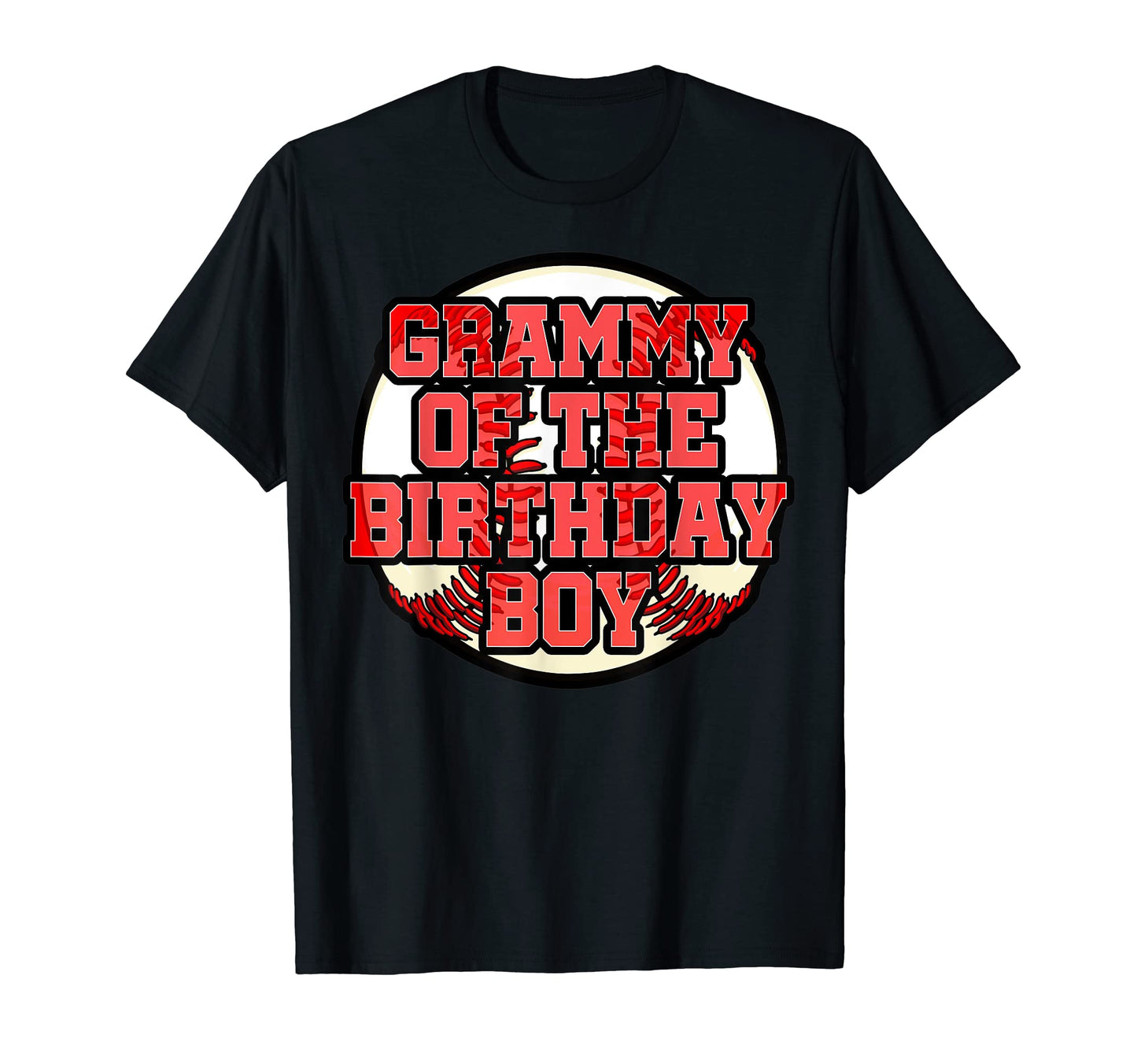 Grammy Birthday Baseball Bday Party T-Shirt - Trendy Graphic Men Women - T-Shirt, Sweatshirt, Hoodie