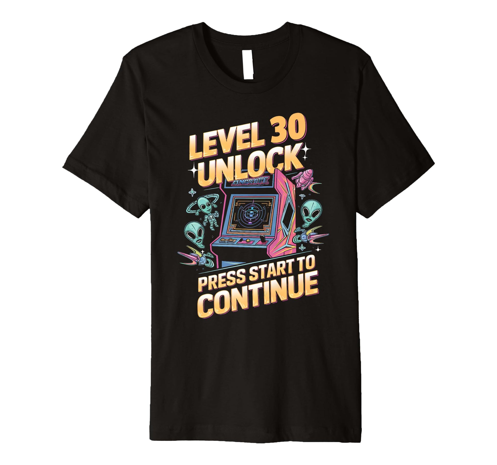 Level 30 Unlock Birthday Gamer 30 Year T-Shirt - Streetwear Style Unisex - T-Shirt, Sweatshirt, Hoodie