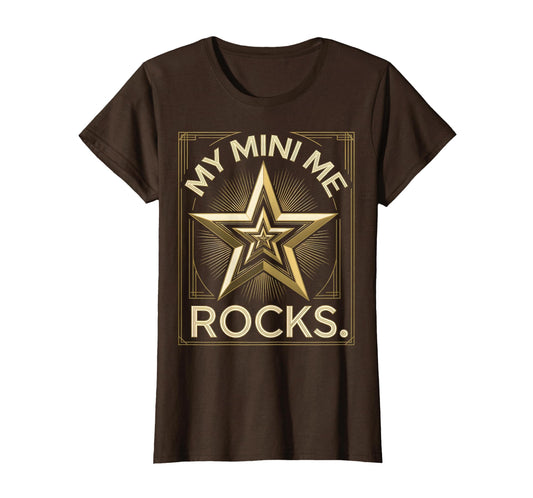Awesome Like My Daughter My Mini Me Rocks T-Shirt - Minimalist Print Unisex - T-Shirt, Sweatshirt, Hoodie