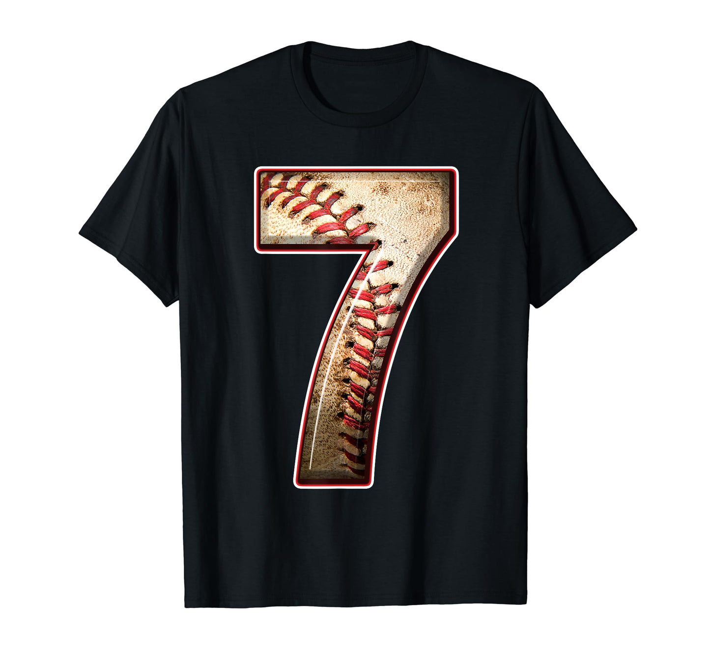 7 Years Old Baseball Player 7Th T-Shirt - Trendy Graphic Men Women - T-Shirt, Sweatshirt, Hoodie