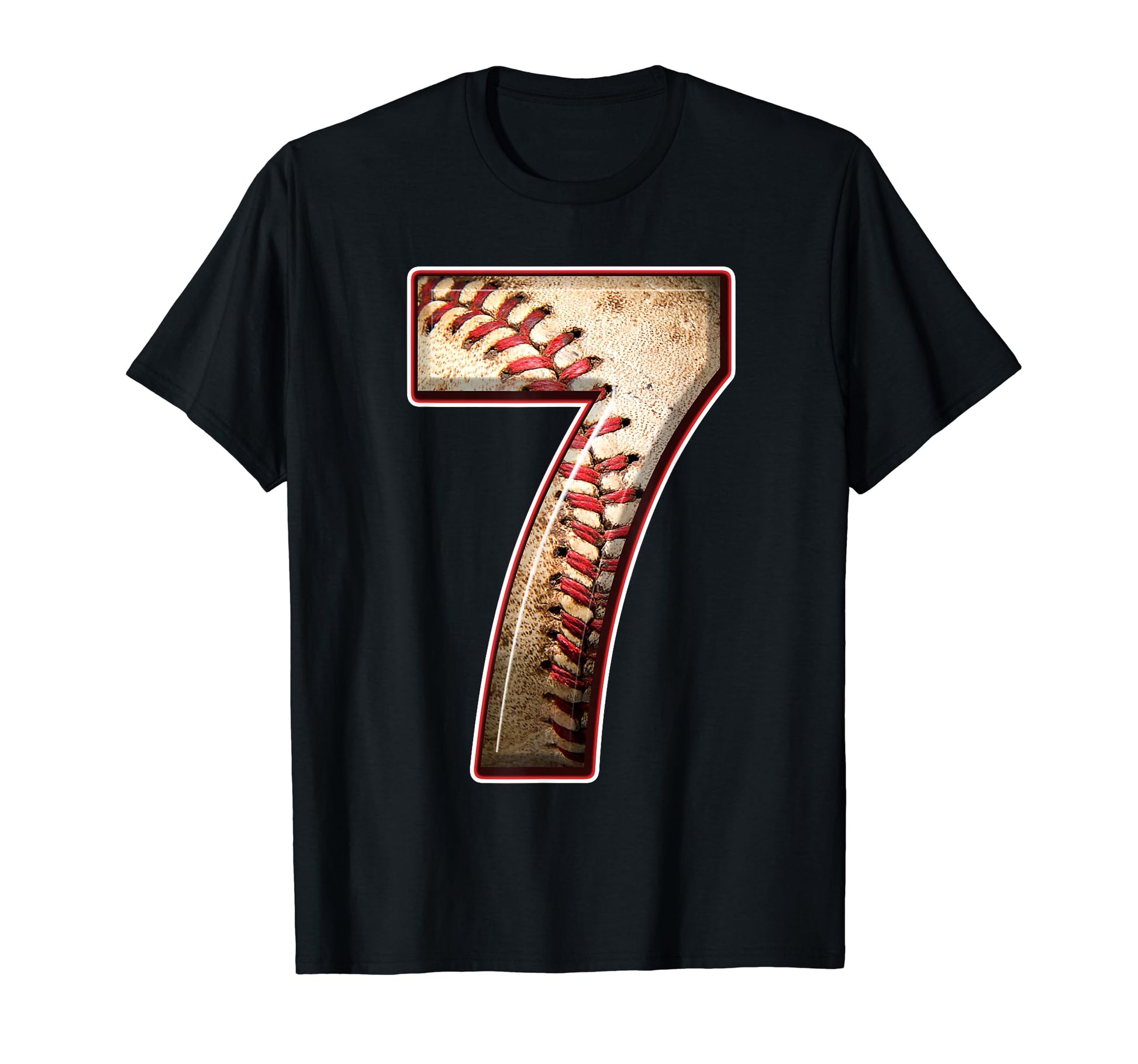 7 Years Old Baseball Player 7Th T-Shirt - Trendy Graphic Men Women - T-Shirt, Sweatshirt, Hoodie