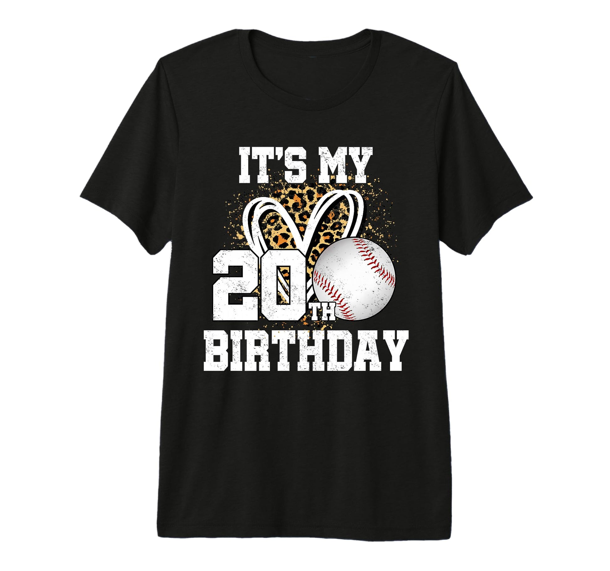 Its My 20Th Birthday Baseball 20 Year Old T-Shirt - Novelty Apparel Unisex - T-Shirt, Sweatshirt, Hoodie