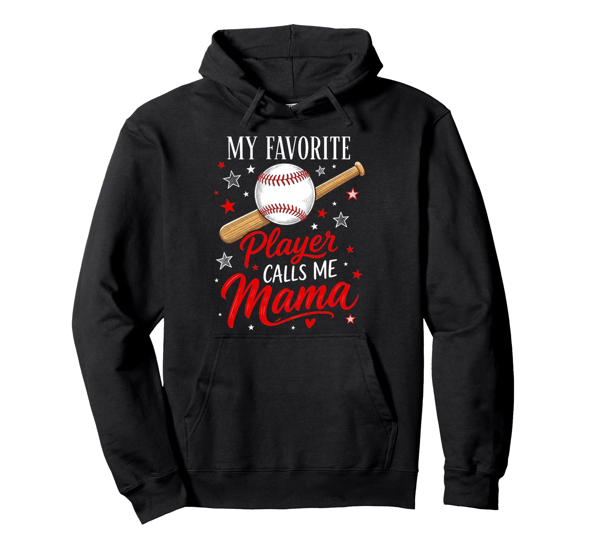 My Favorite Baseball Bat And Ball Hoodie - Graphic Print Men Women - T-Shirt, Sweatshirt, Hoodie