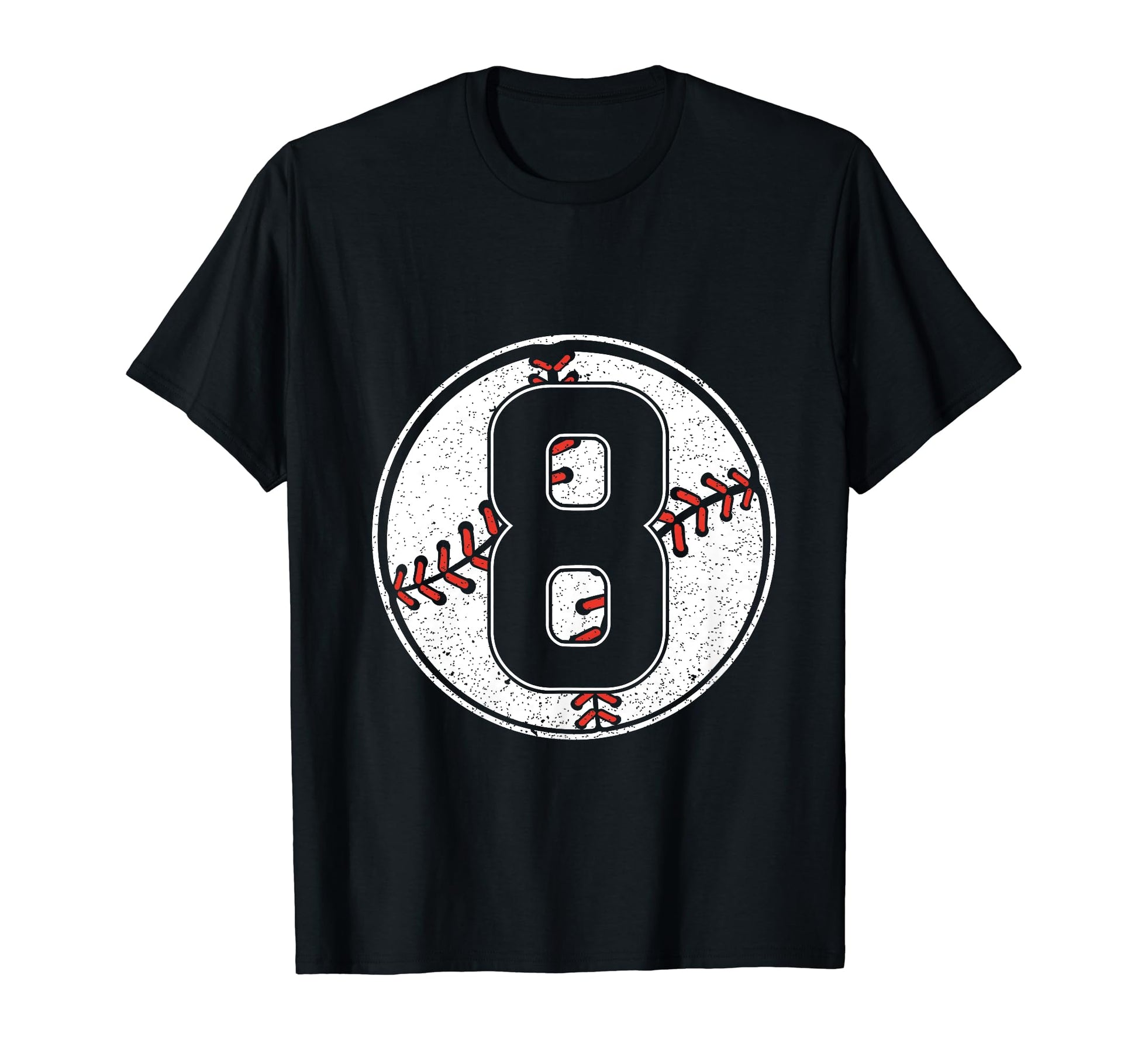Baseball Birthday 8Th Birthday T-Shirt - Casual Everyday Wear for Adults - T-Shirt, Sweatshirt, Hoodie