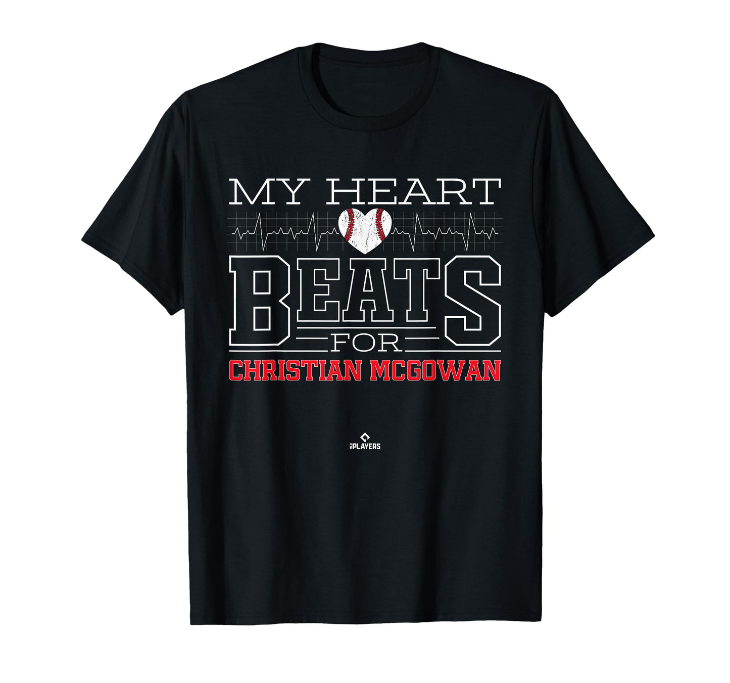 My Heart Beats Christian Mcgowan T-Shirt - Custom Art Print Unisex - T-Shirt, Sweatshirt, Hoodie