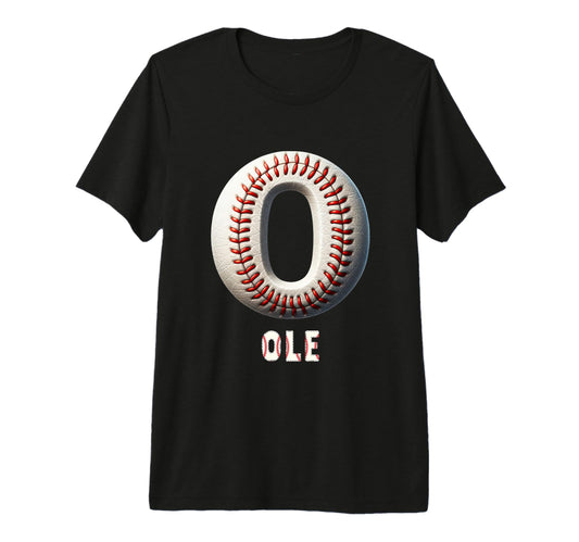 Baseball Home Run Janno Initial T-Shirt - Casual Everyday Wear Unisex - T-Shirt, Sweatshirt, Hoodie