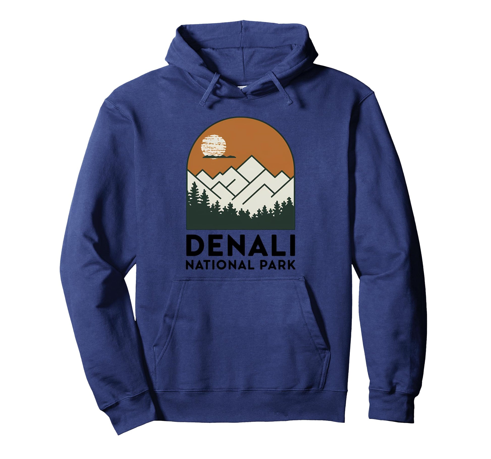 Denali Est 1917 Alaska National Park Hoodie - Streetwear Style for Adults - T-Shirt, Sweatshirt, Hoodie