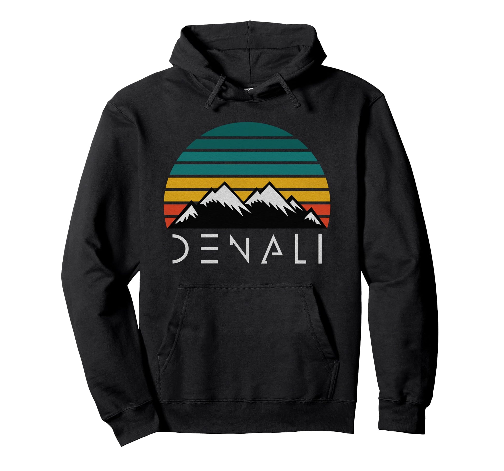 Denali National Park Alaska Mountain Hoodie - Trendy Graphic for Adults - T-Shirt, Sweatshirt, Hoodie