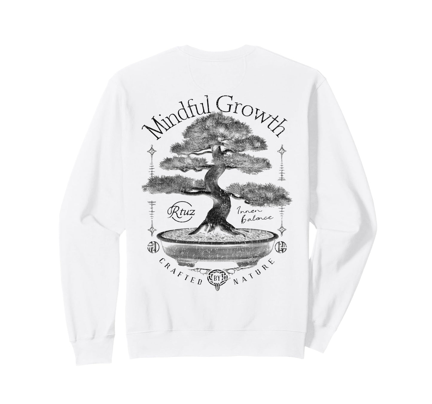 Back Y2K Streetwear Bonsai Sweatshirt - Minimalist Print Men Women - T-Shirt, Sweatshirt, Hoodie
