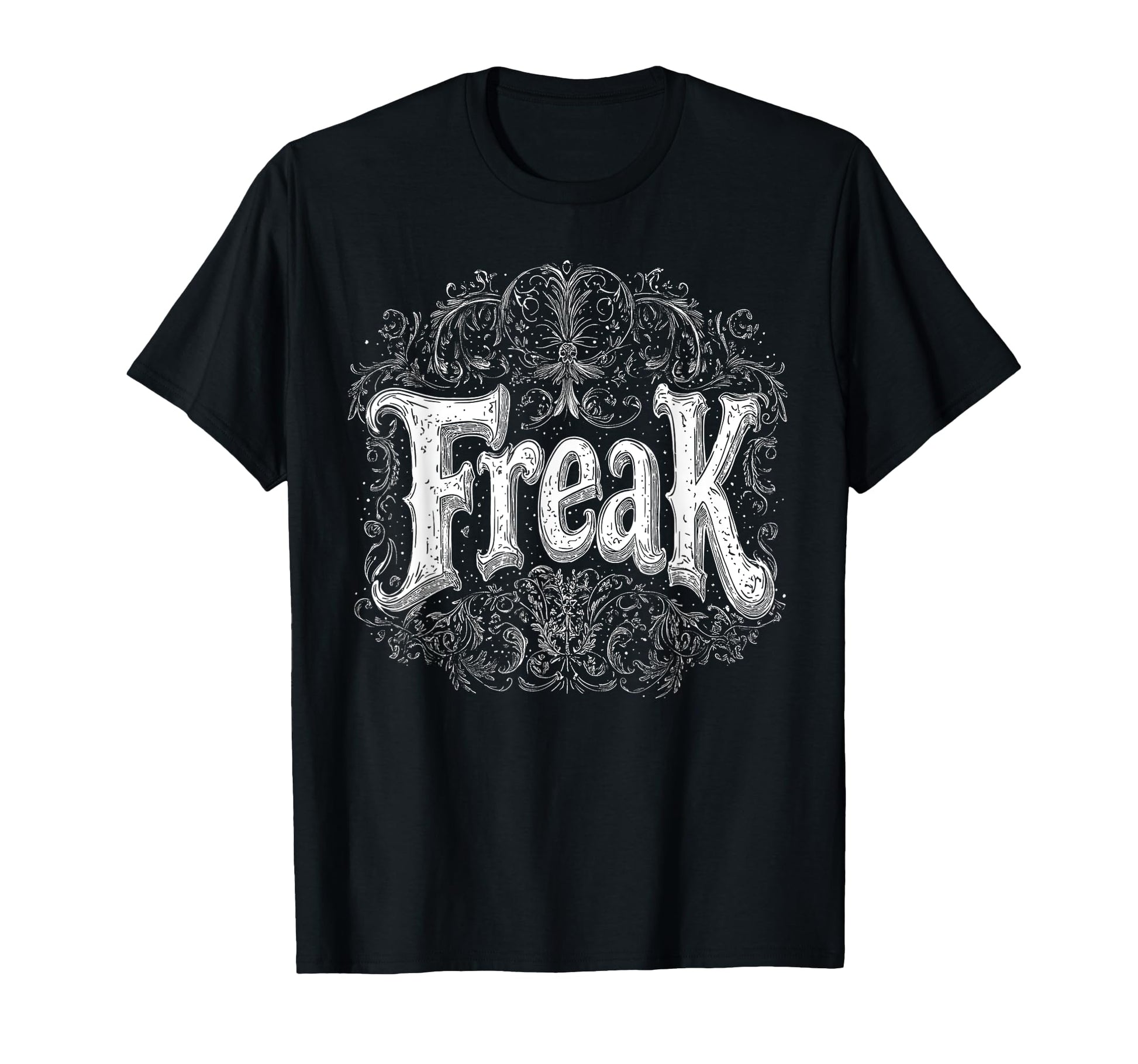 Freak Gothic Alt Grunge Hip Hop Y2K Emo T-Shirt - Minimalist Print Unisex - T-Shirt, Sweatshirt, Hoodie