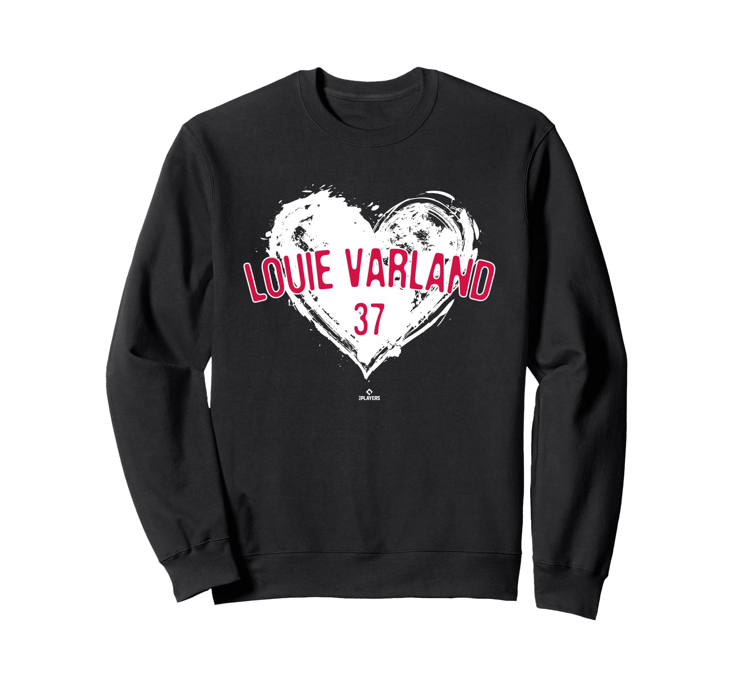 Distressed Heart Louie Varland Sweatshirt - Minimalist Print for Adults - T-Shirt, Sweatshirt, Hoodie