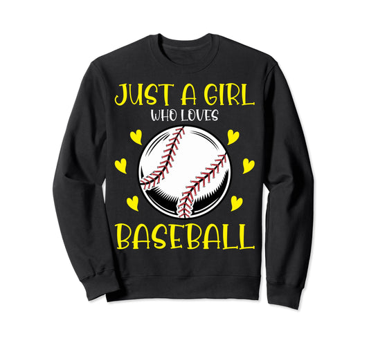 Baseball Game Day Just Who Loves Sweatshirt - Streetwear Style Men Women - T-Shirt, Sweatshirt, Hoodie