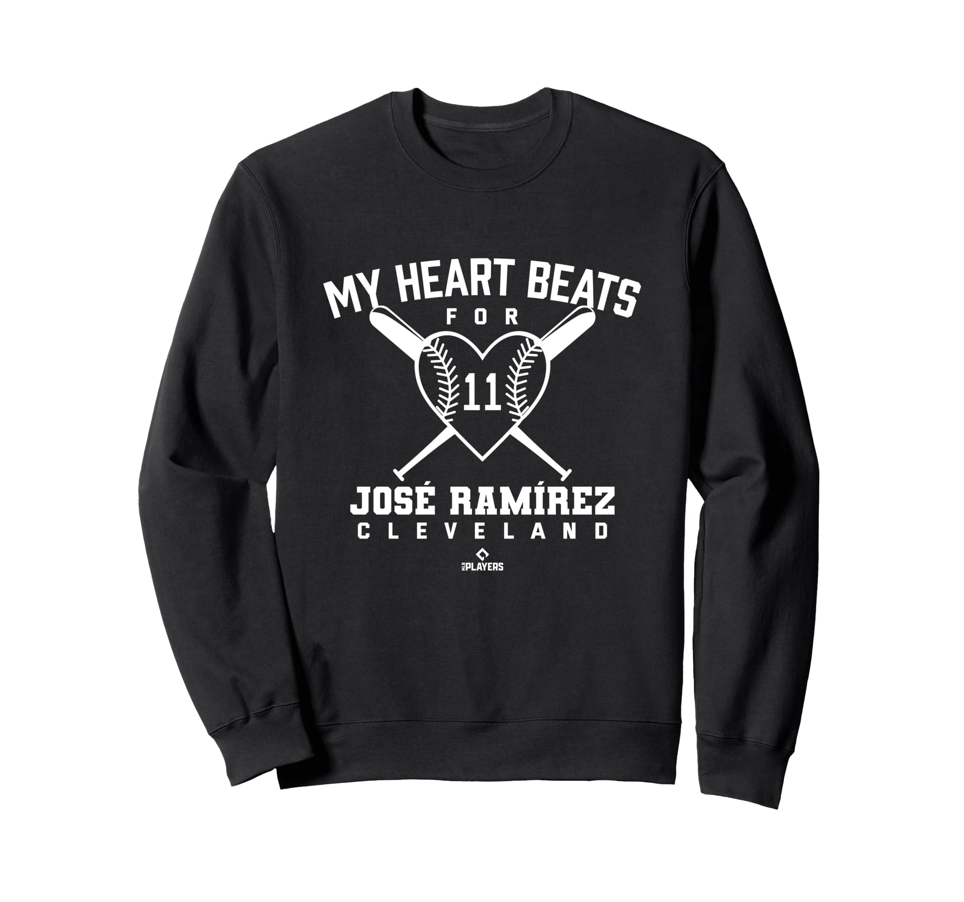 My Heart Beats Jose Ramirez Sweatshirt - Graphic Print for Adults - T-Shirt, Sweatshirt, Hoodie