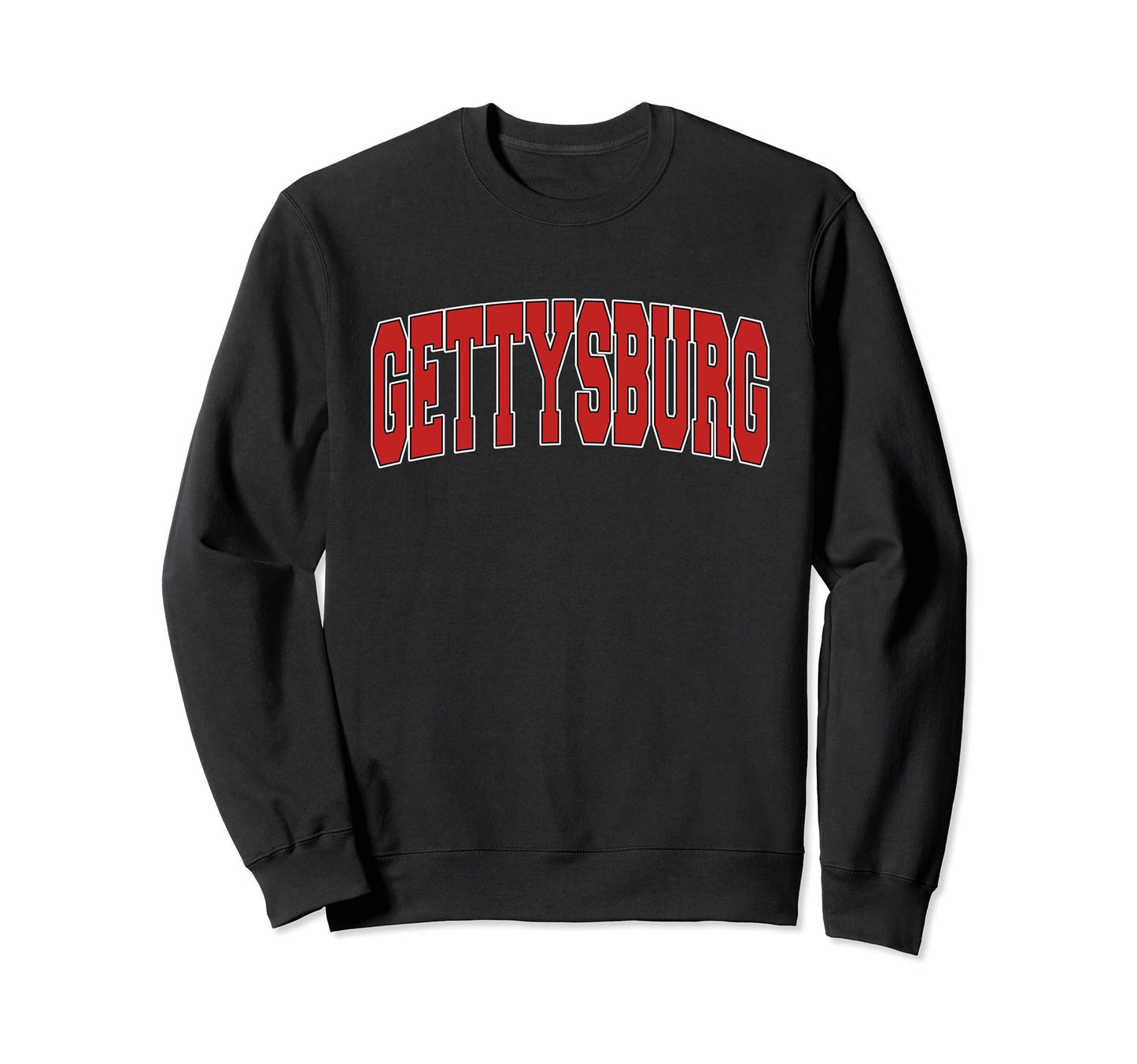Gettysburg Pa Pennsylvania Varsity Usa Sweatshirt - Graphic Print Unisex - T-Shirt, Sweatshirt, Hoodie