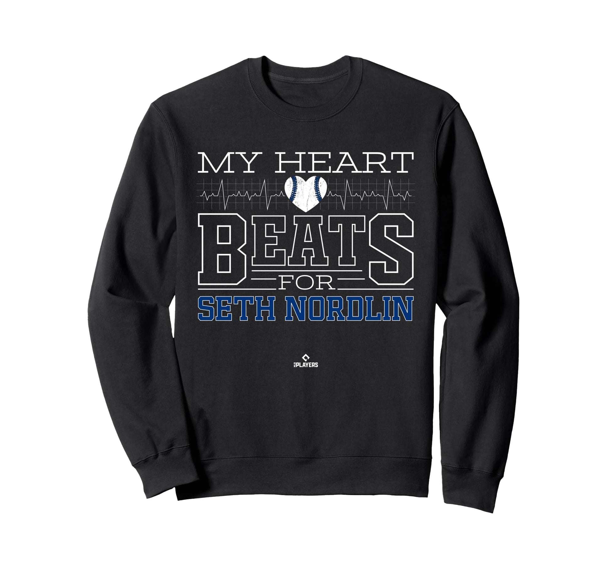 My Heart Beats Seth Nordlin Sweatshirt - Trendy Graphic for Adults - T-Shirt, Sweatshirt, Hoodie