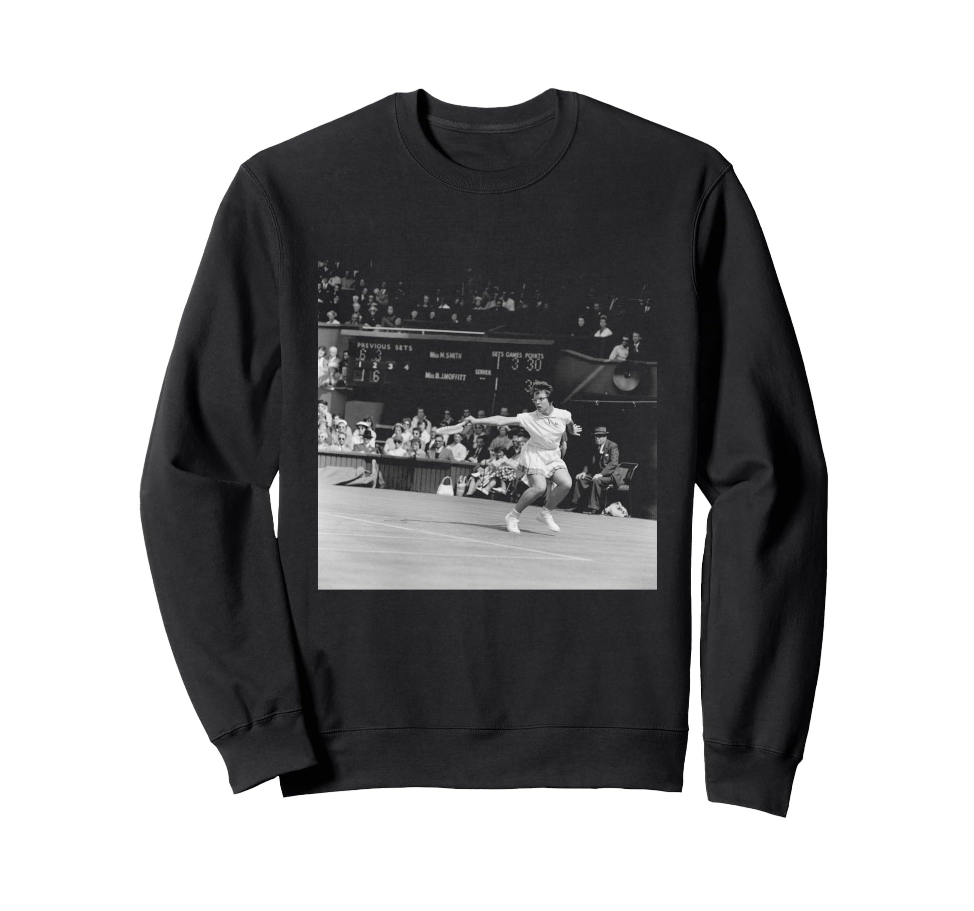 Wimbledon Tennis Billie Jean King Sweatshirt - Casual Everyday Wear Unisex - T-Shirt, Sweatshirt, Hoodie