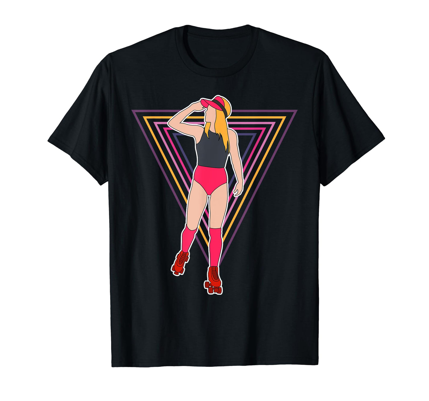 Roller Skating Roller Skater T-Shirt - Aesthetic Graphic Men Women - T-Shirt, Sweatshirt, Hoodie
