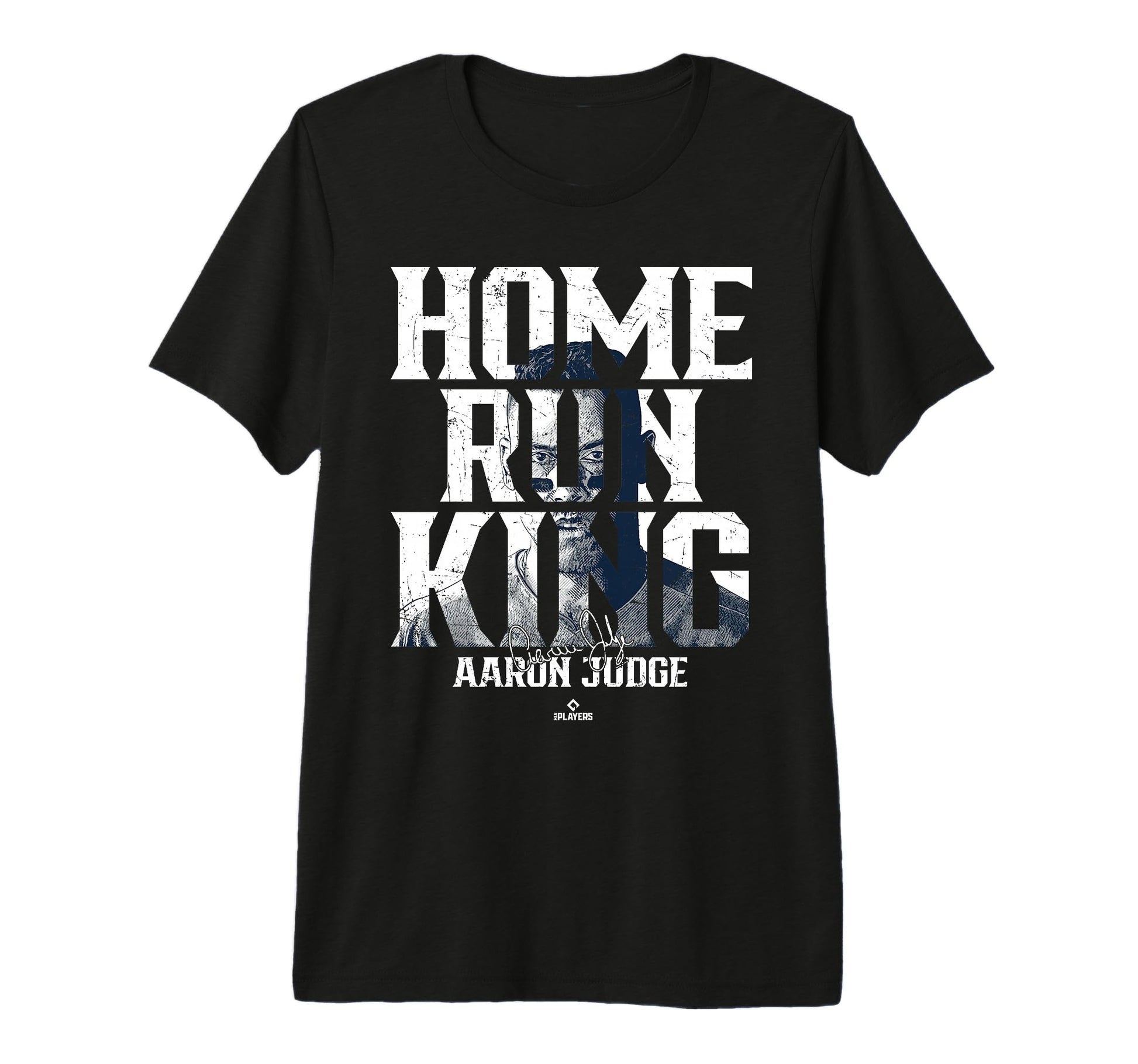 Home Run King Portrait Aaron Judge New T-Shirt - Unique Graphic Unisex - T-Shirt, Sweatshirt, Hoodie