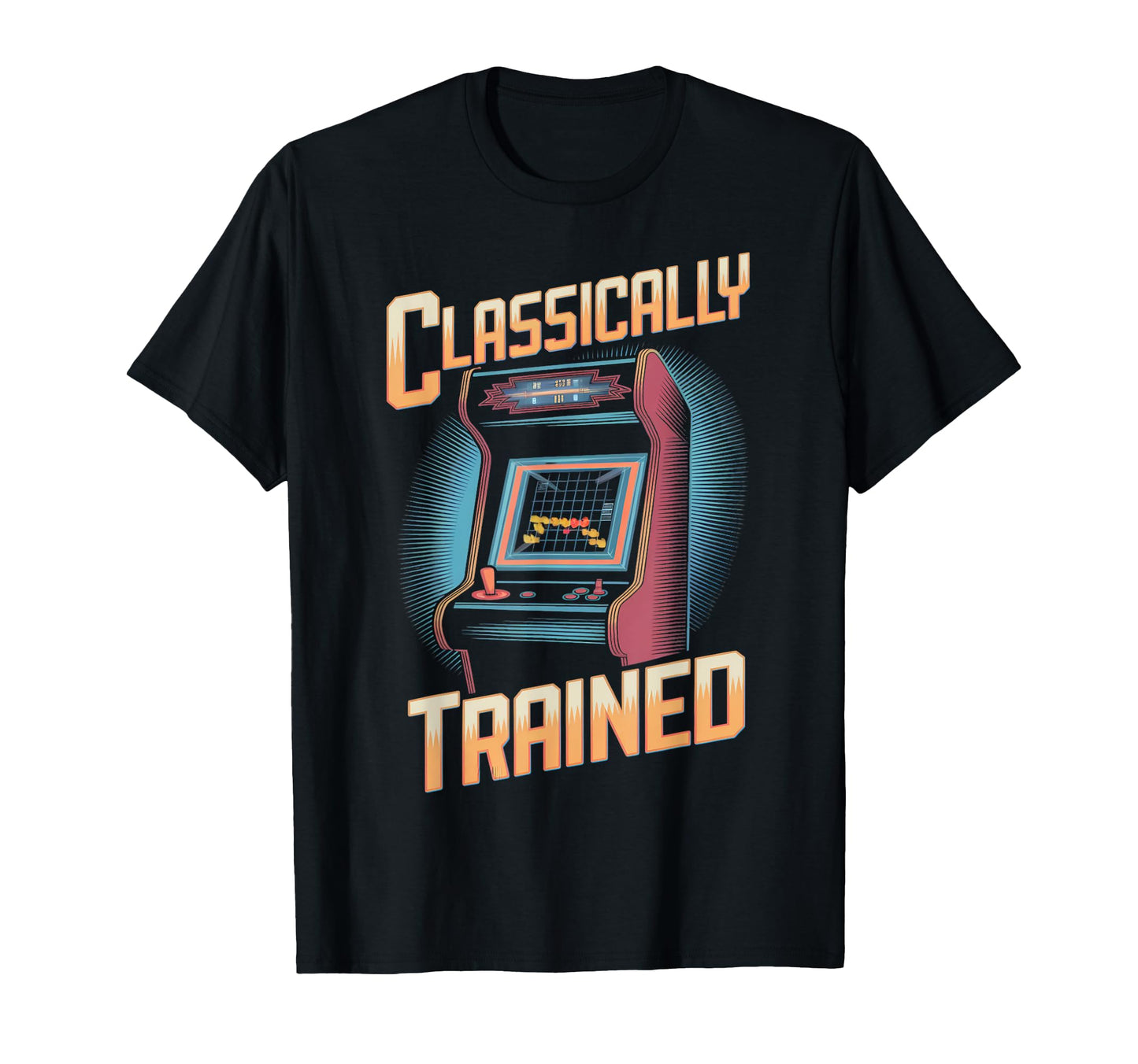 Classically Trained Arcade Gamer Gaming T-Shirt - Graphic Print for Adults - T-Shirt, Sweatshirt, Hoodie