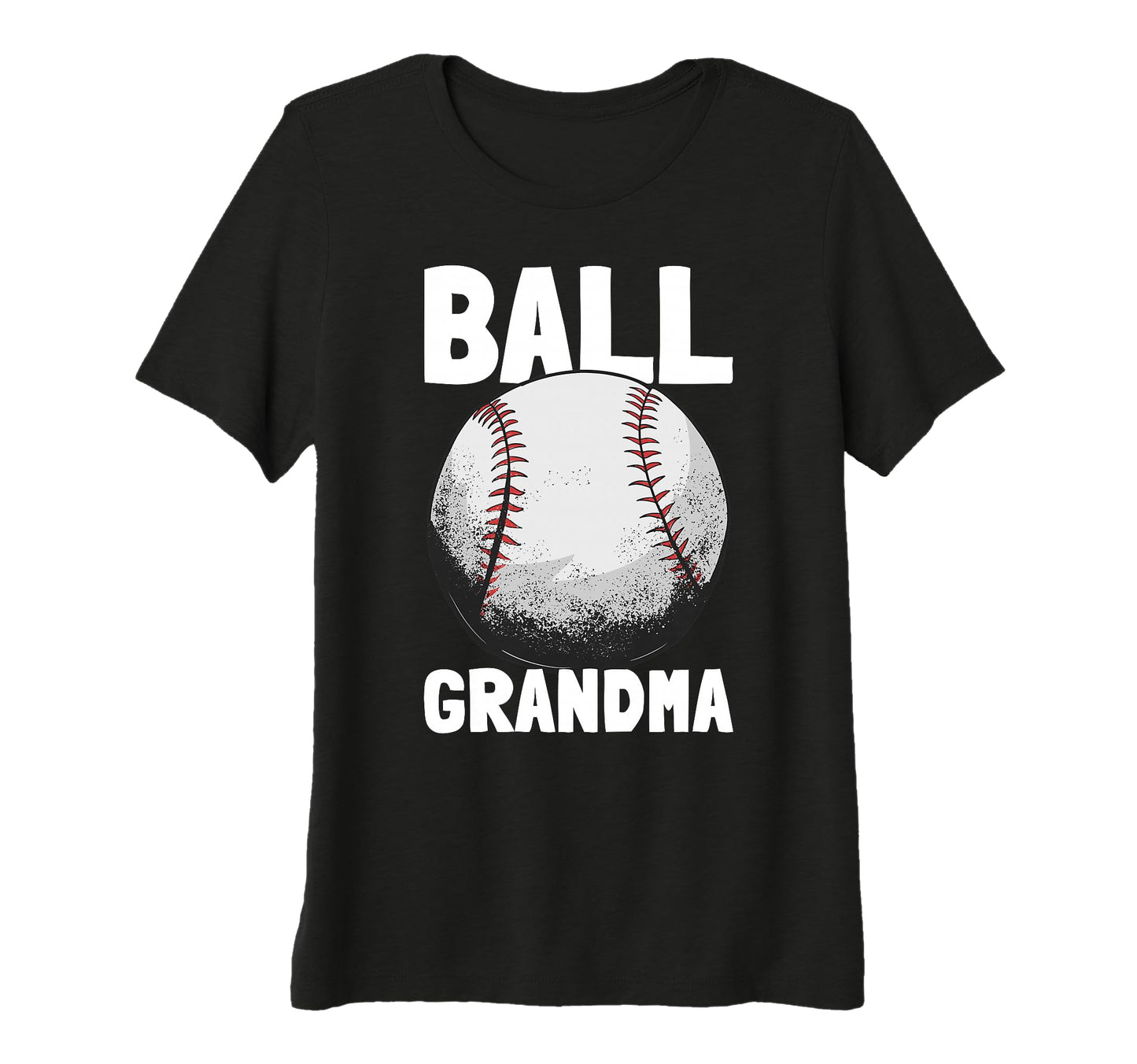 Womens Baseball Grandma Funny T-Shirt - Fun Novelty Design for Adults - T-Shirt, Sweatshirt, Hoodie