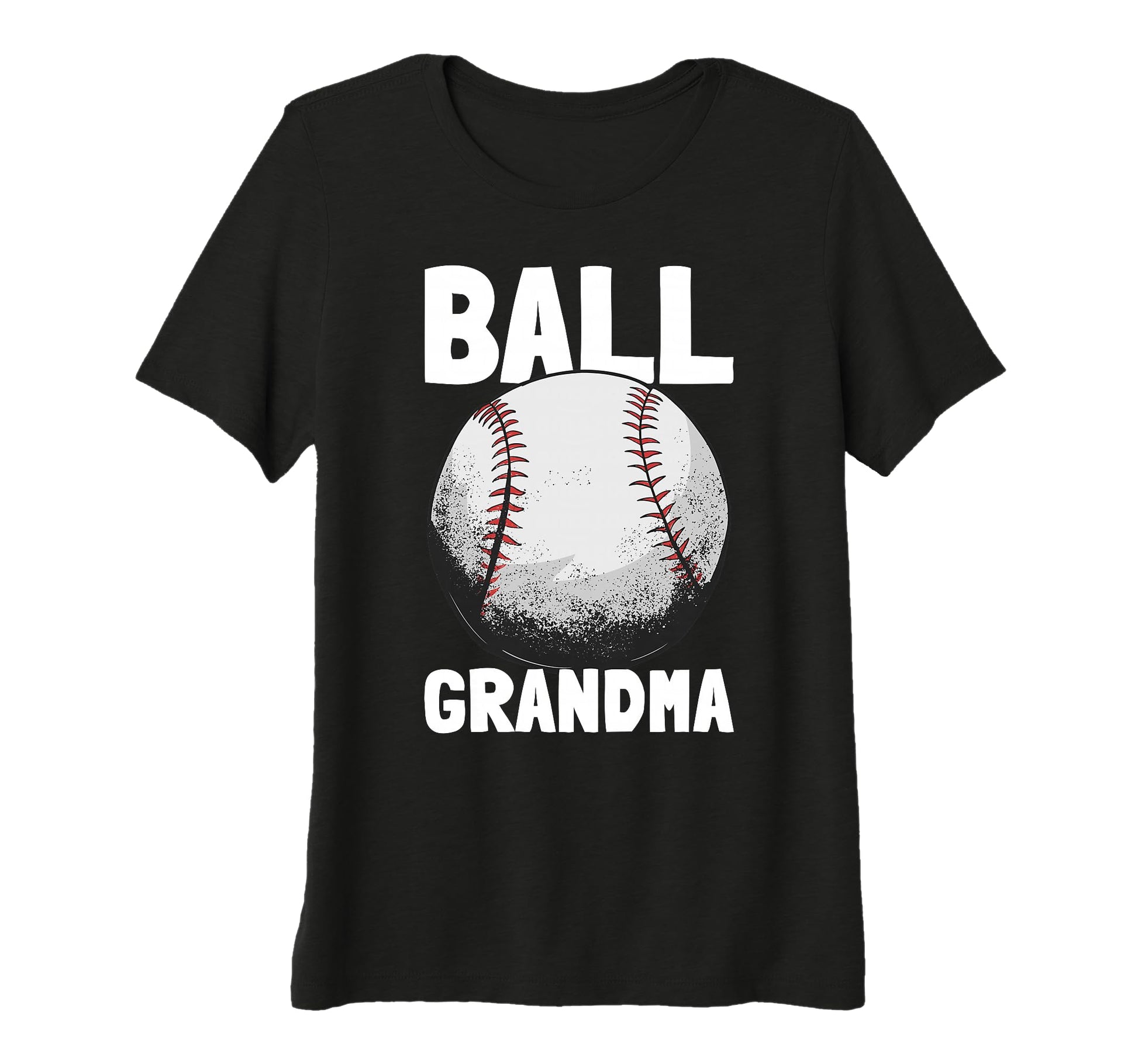 Womens Baseball Grandma Funny T-Shirt - Fun Novelty Design for Adults - T-Shirt, Sweatshirt, Hoodie