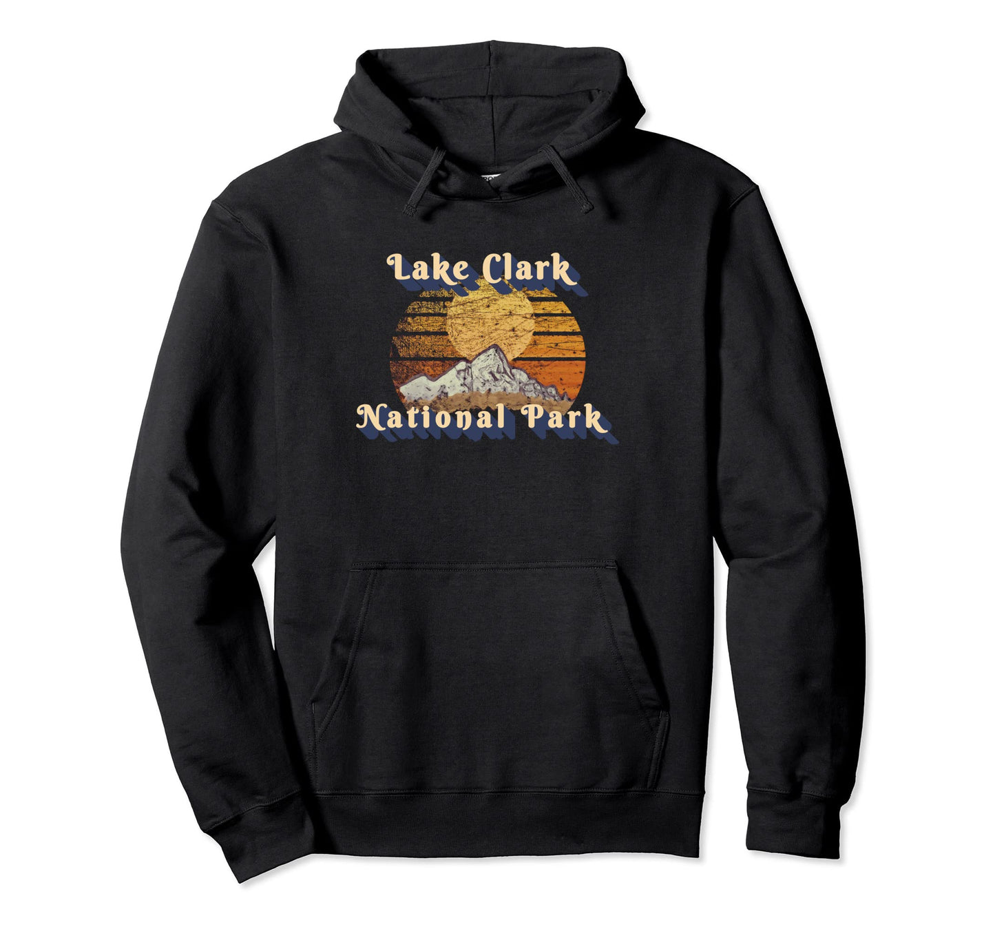 Lake Clark National Park Mountain Hoodie - Casual Everyday Wear Men Women - T-Shirt, Sweatshirt, Hoodie