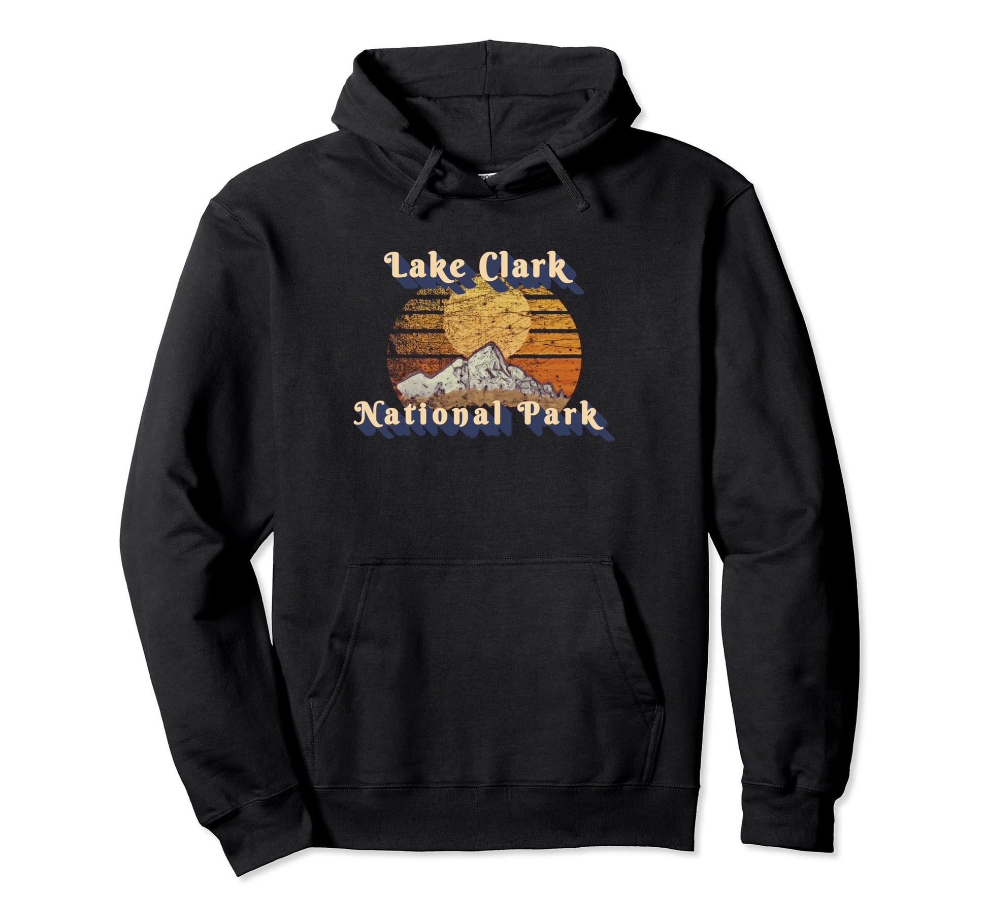Lake Clark National Park Mountain Hoodie - Casual Everyday Wear Men Women - T-Shirt, Sweatshirt, Hoodie