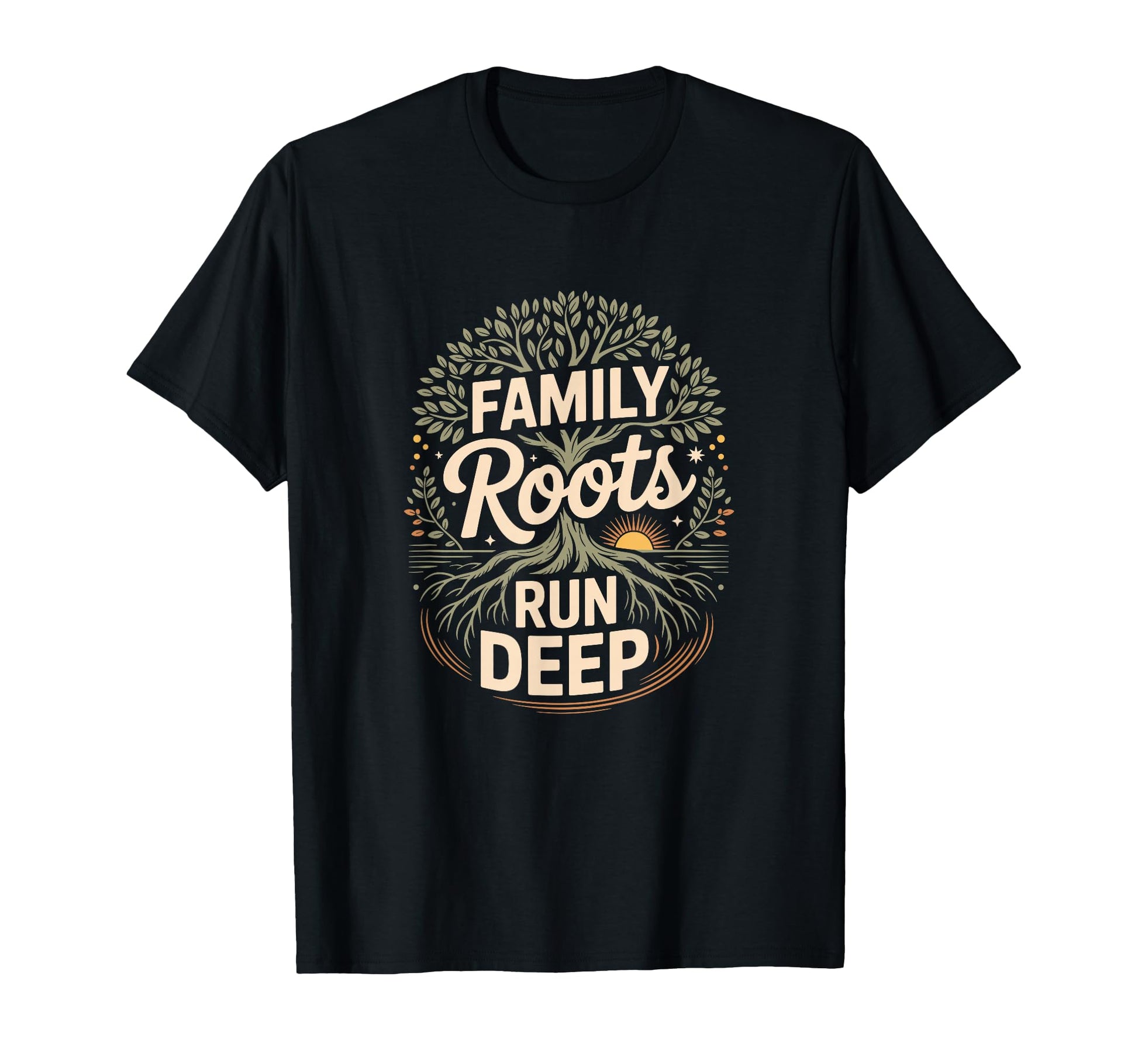 Family Roots Run Deep T-Shirt - Custom Art Print for Adults - T-Shirt, Sweatshirt, Hoodie